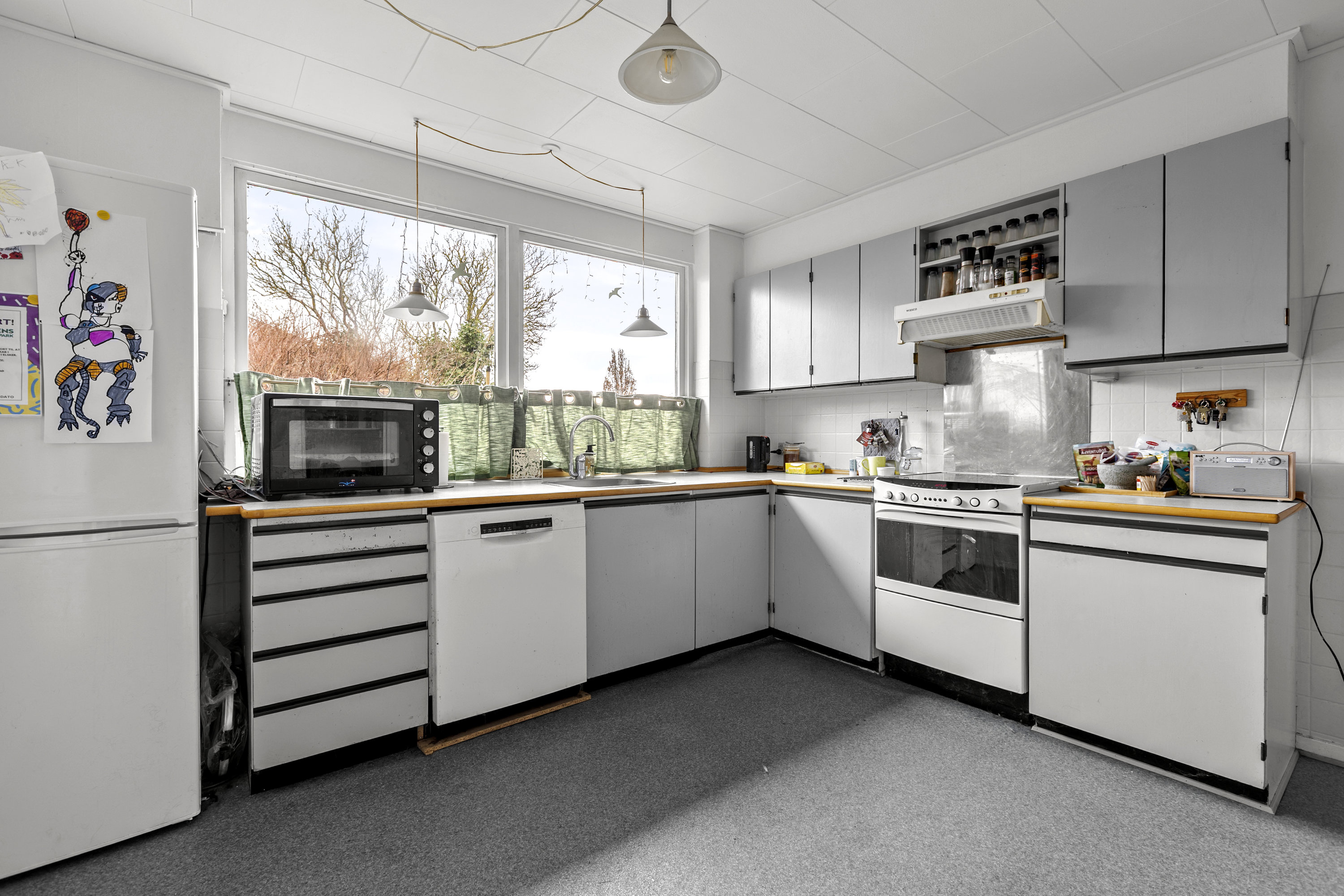 Fremhævet køkken billede i fuldskærmstilstand. Billede af Gravestykket 1, Havrebjerg, 4200 Slagelse