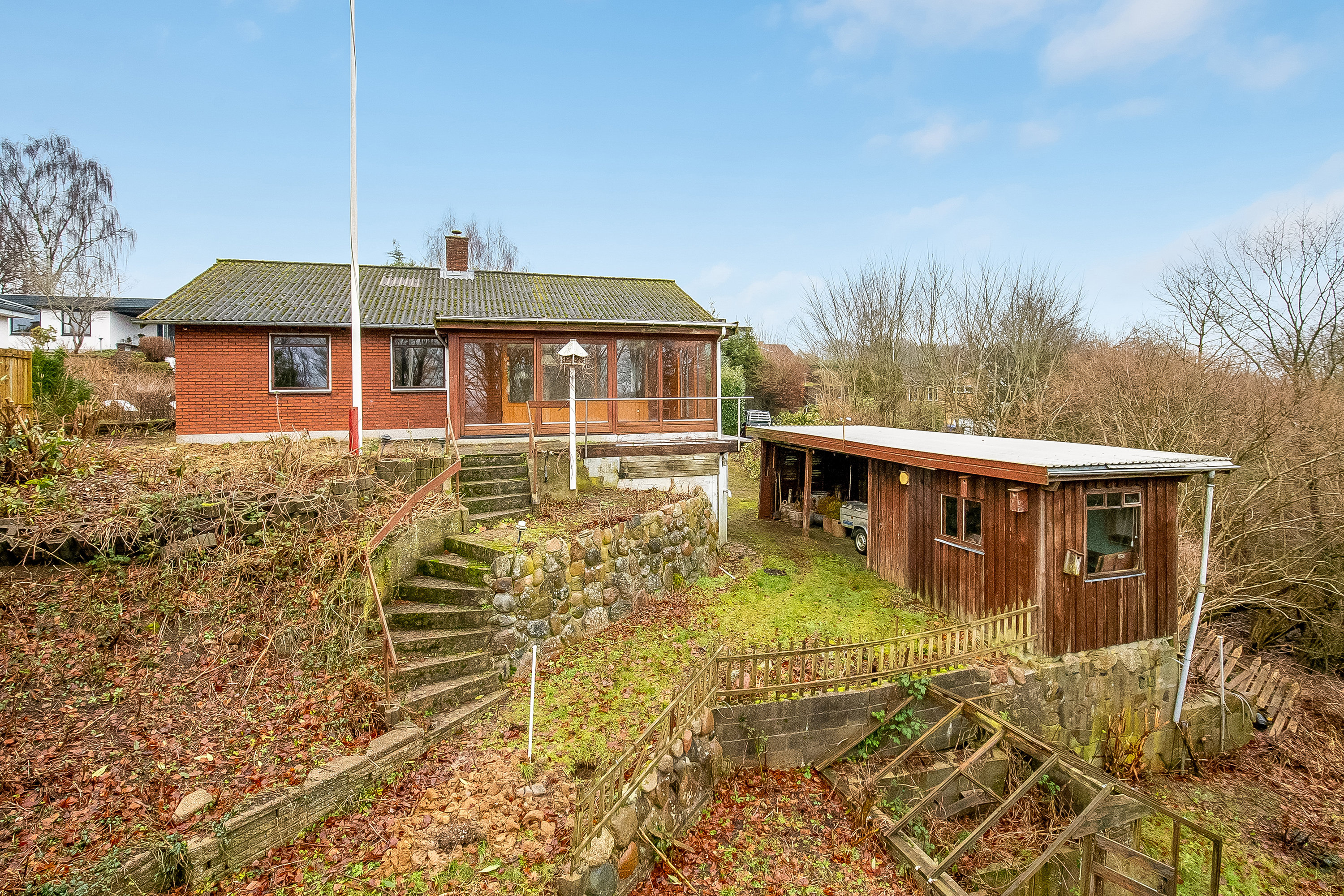 Fremhævet mastefoto billede i fuldskærmstilstand. Billede af Venusvej 40, 7100 Vejle