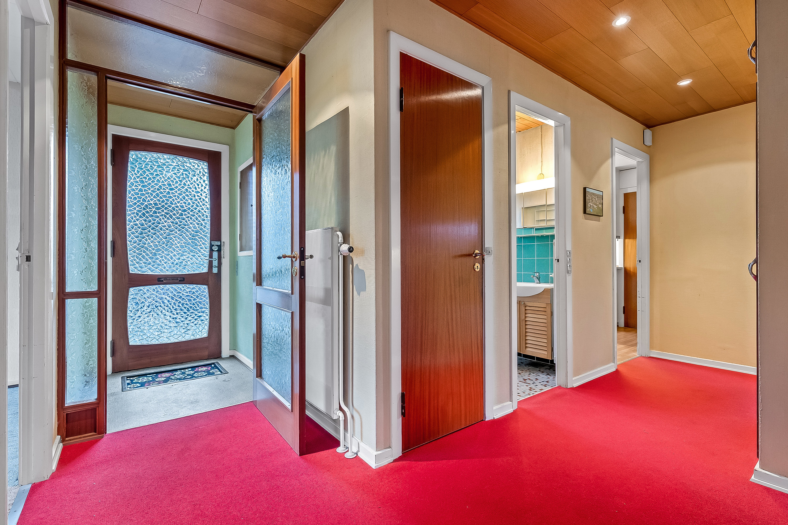 Fremhævet entré billede i fuldskærmstilstand. Billede af Venusvej 40, 7100 Vejle