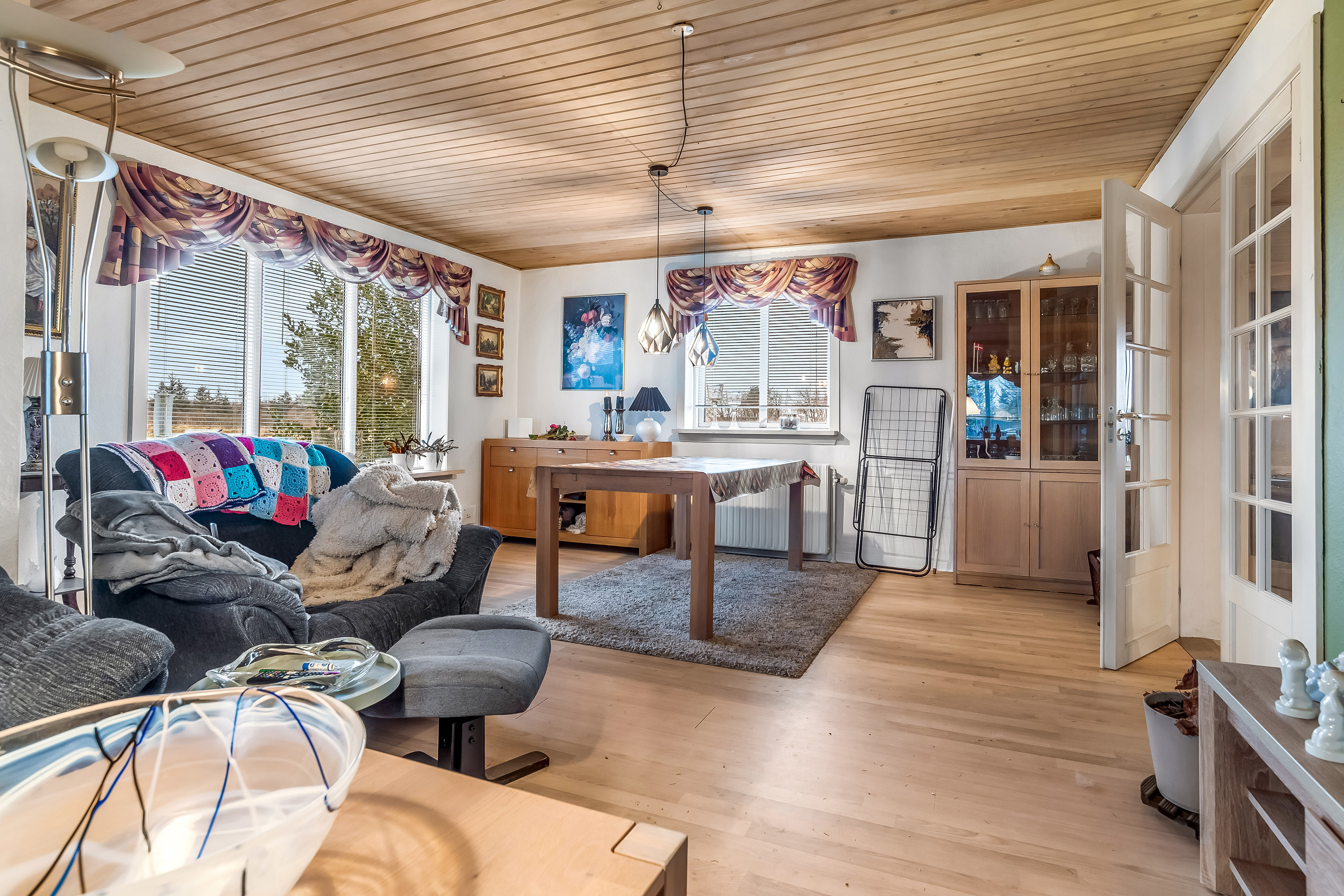 Fremhævet stue billede i fuldskærmstilstand. Billede af Ålvej 8, Ål, 7830 Vinderup