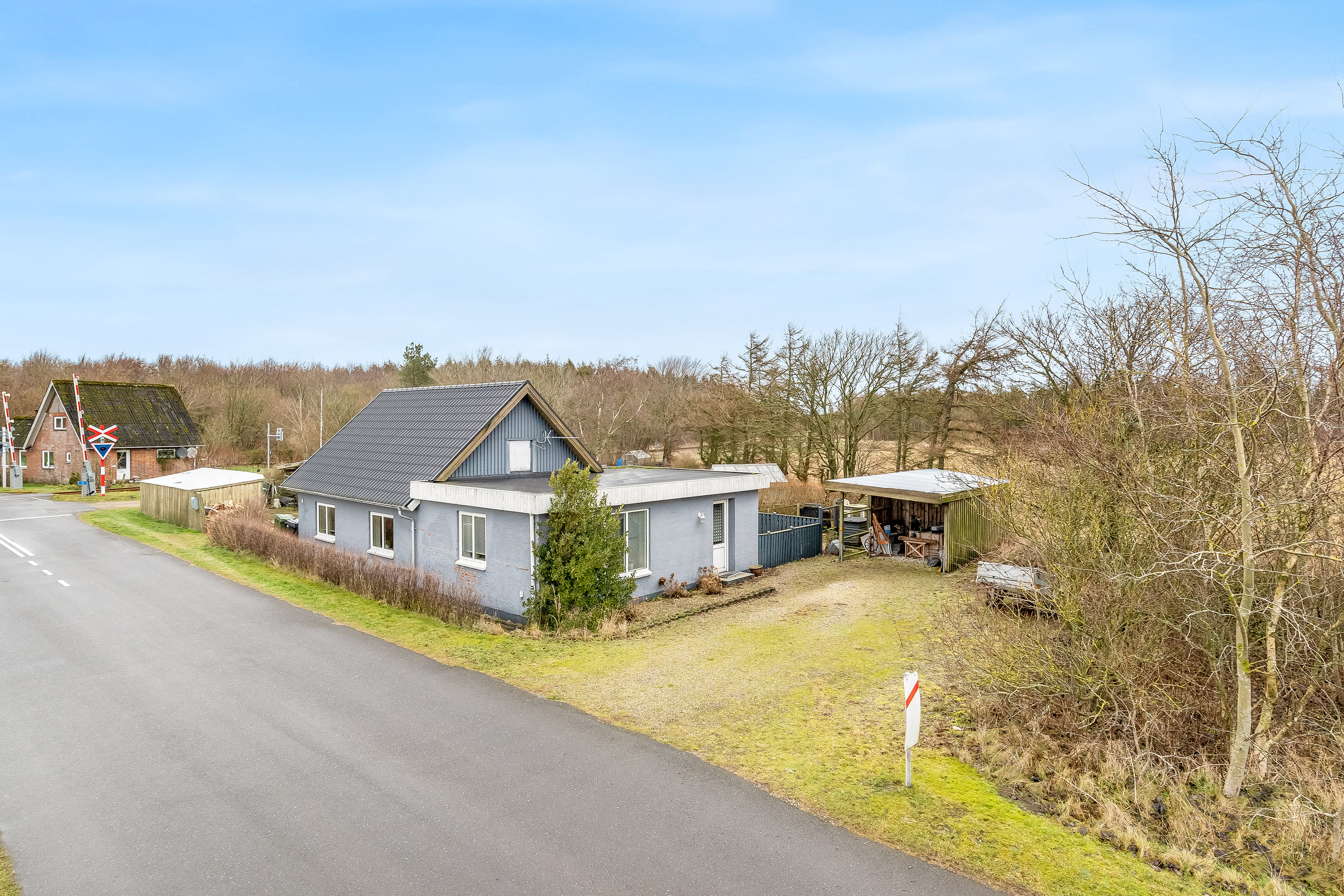 Fremhævet ejendommen billede i fuldskærmstilstand. Billede af Ålvej 8, Ål, 7830 Vinderup