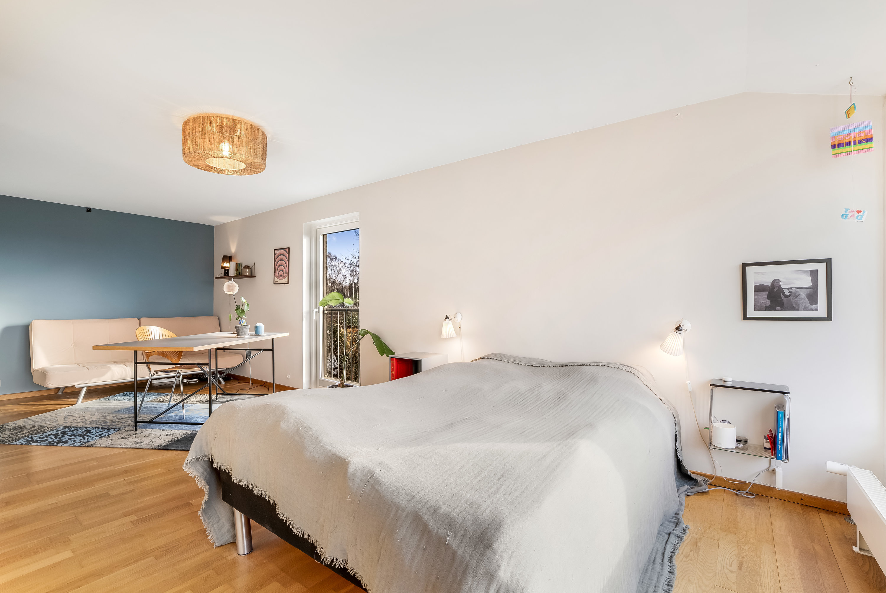 Fremhævet soveværelse billede i fuldskærmstilstand. Billede af I.H.Mundts Vej 26, 2830 Virum