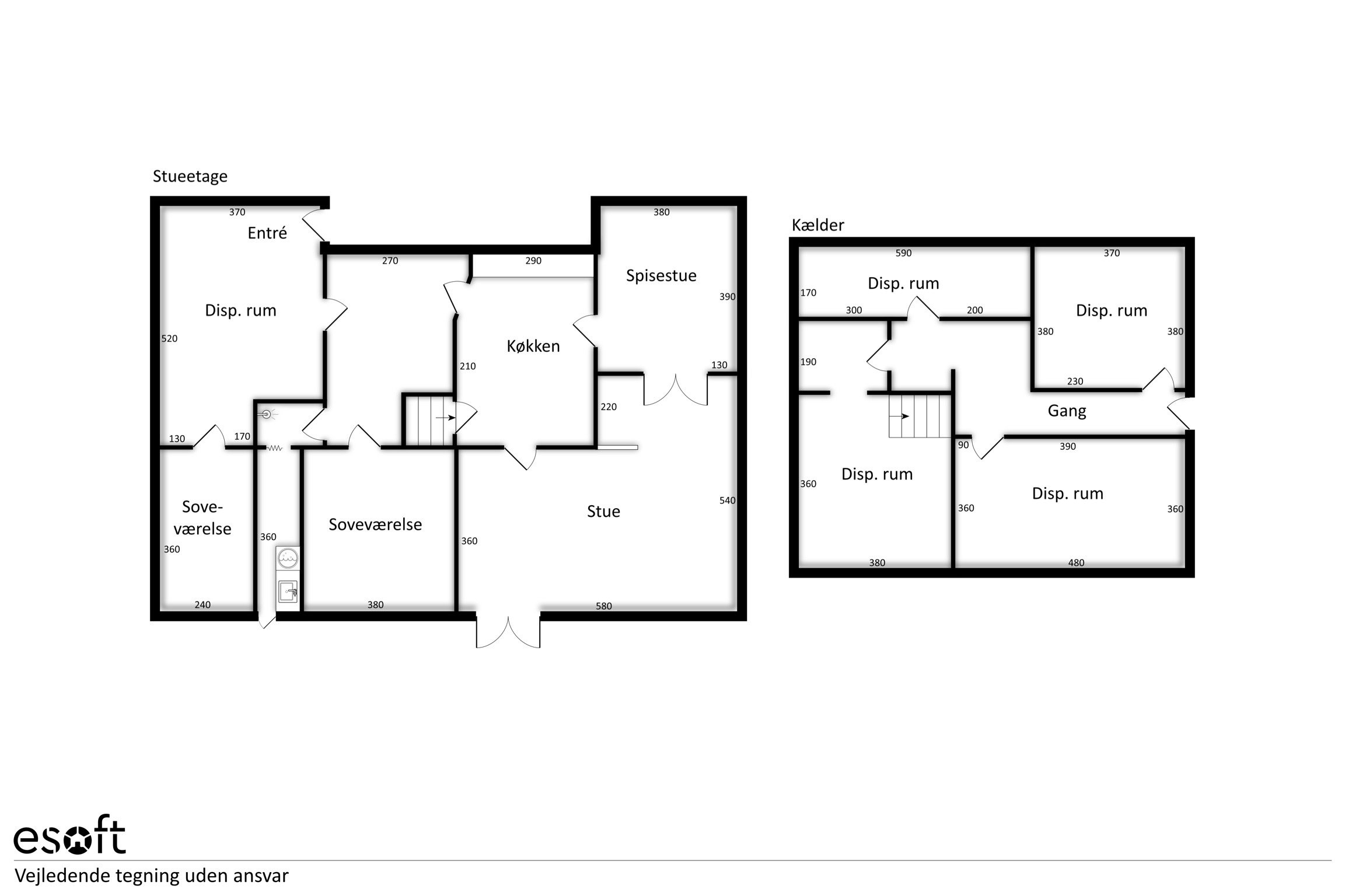 Plantegninger billede af Holmevej Tranderup 4, 5970 Ærøskøbing