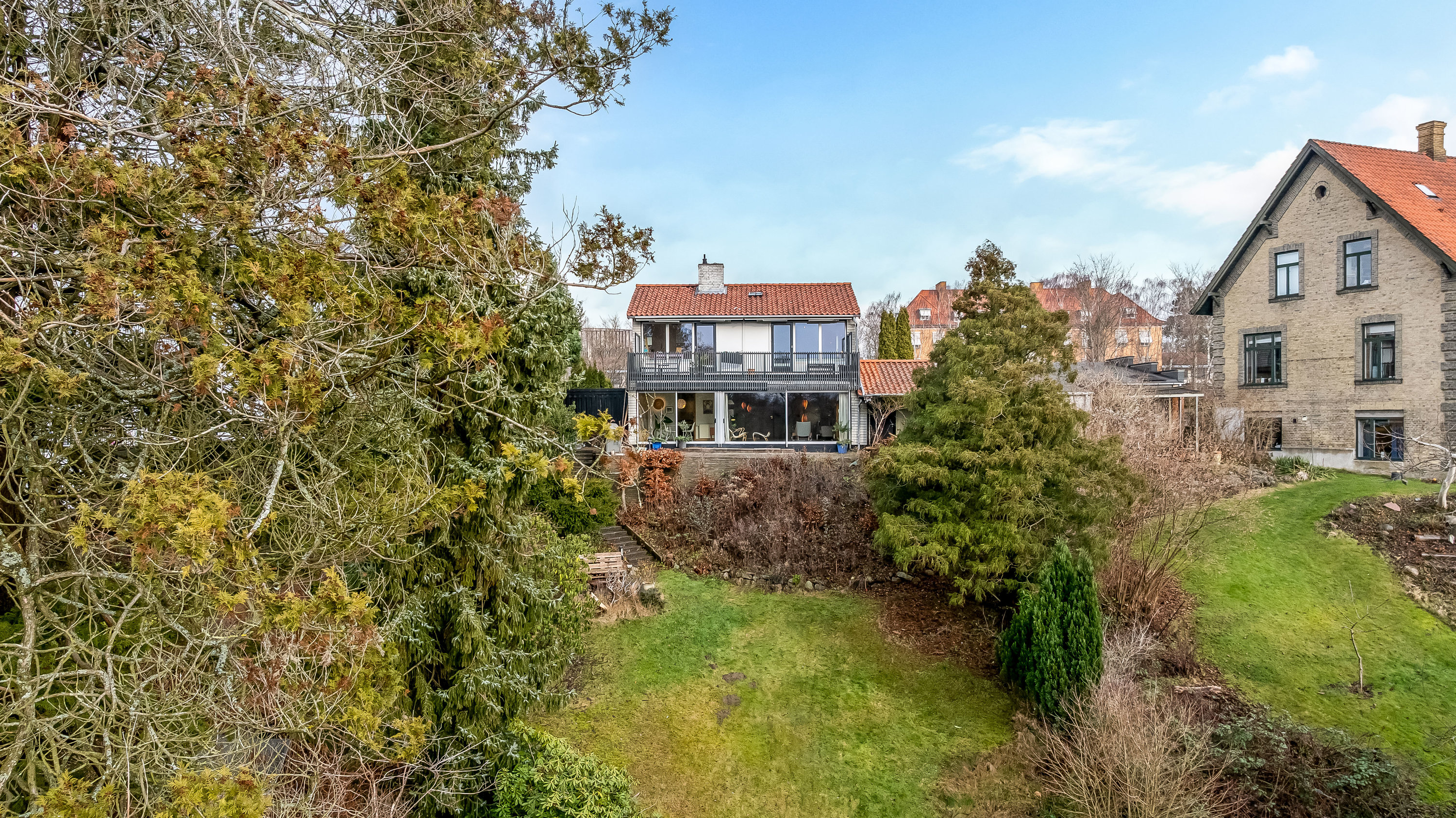 Villa: Facade på I.H.Mundts Vej 26, 2830 Virum