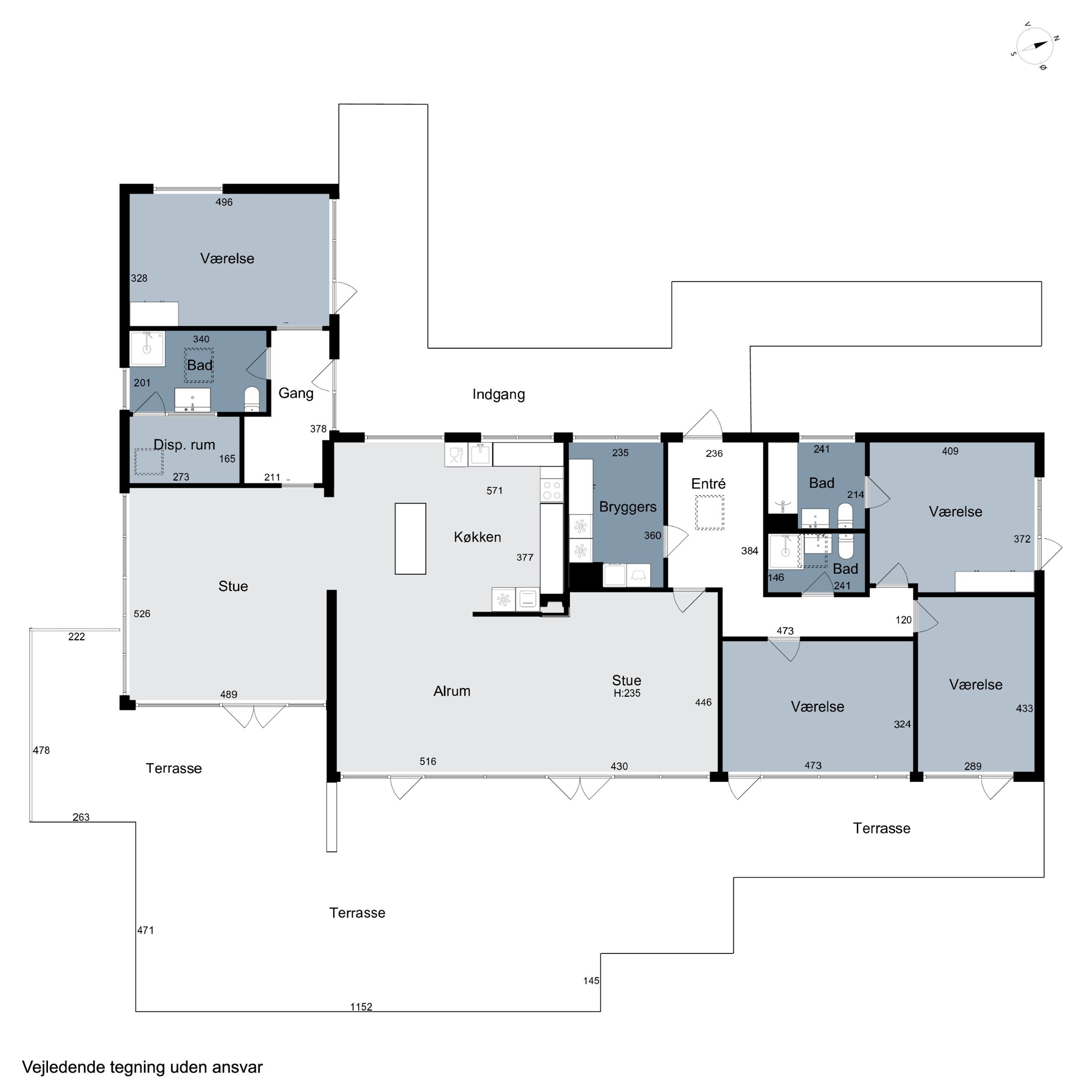 Plantegninger billede af Gammel Holtevej 104C, Gl Holte, 2840 Holte