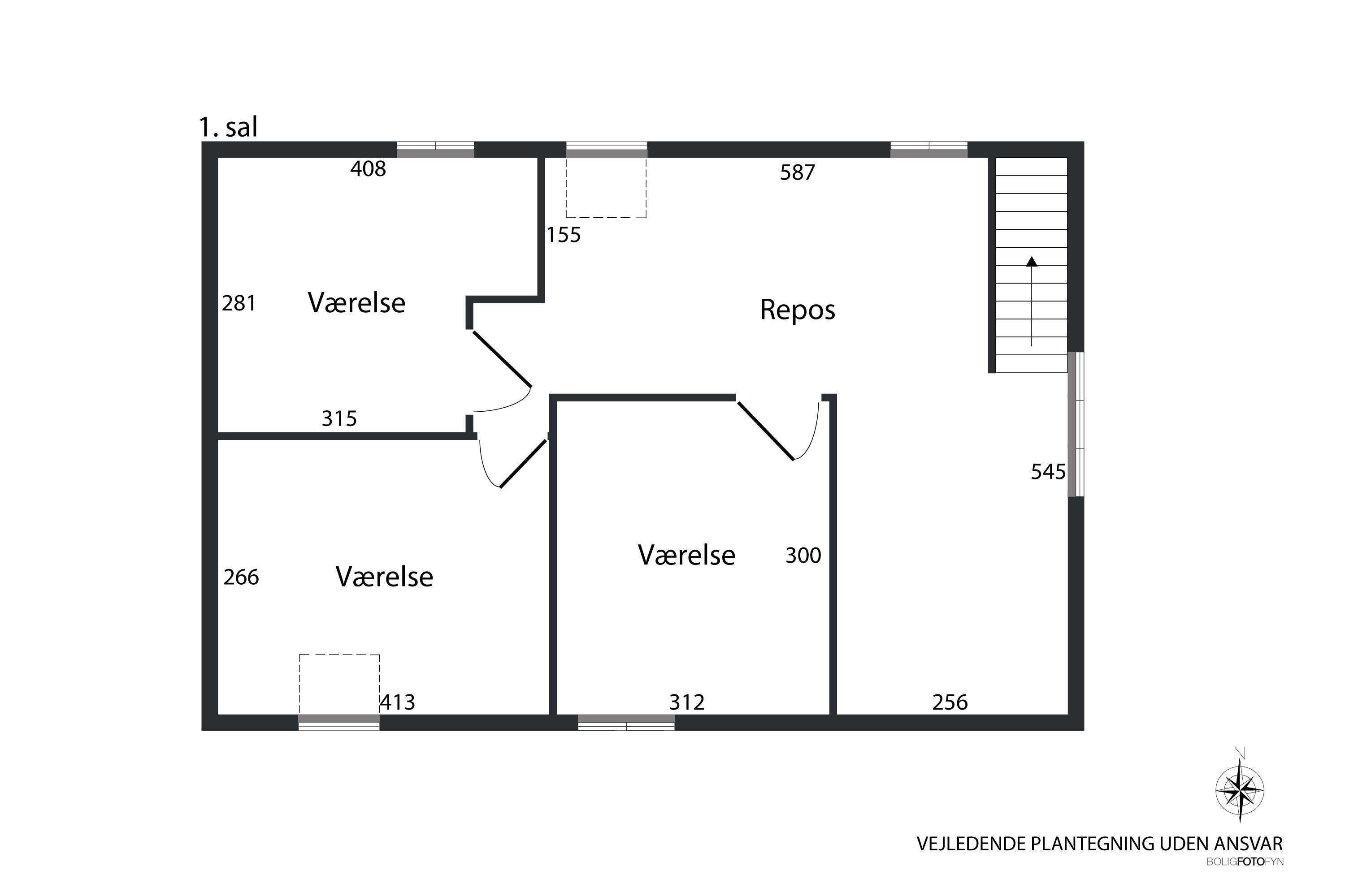 Plantegninger billede af Præstevænget 3, 5683 Haarby