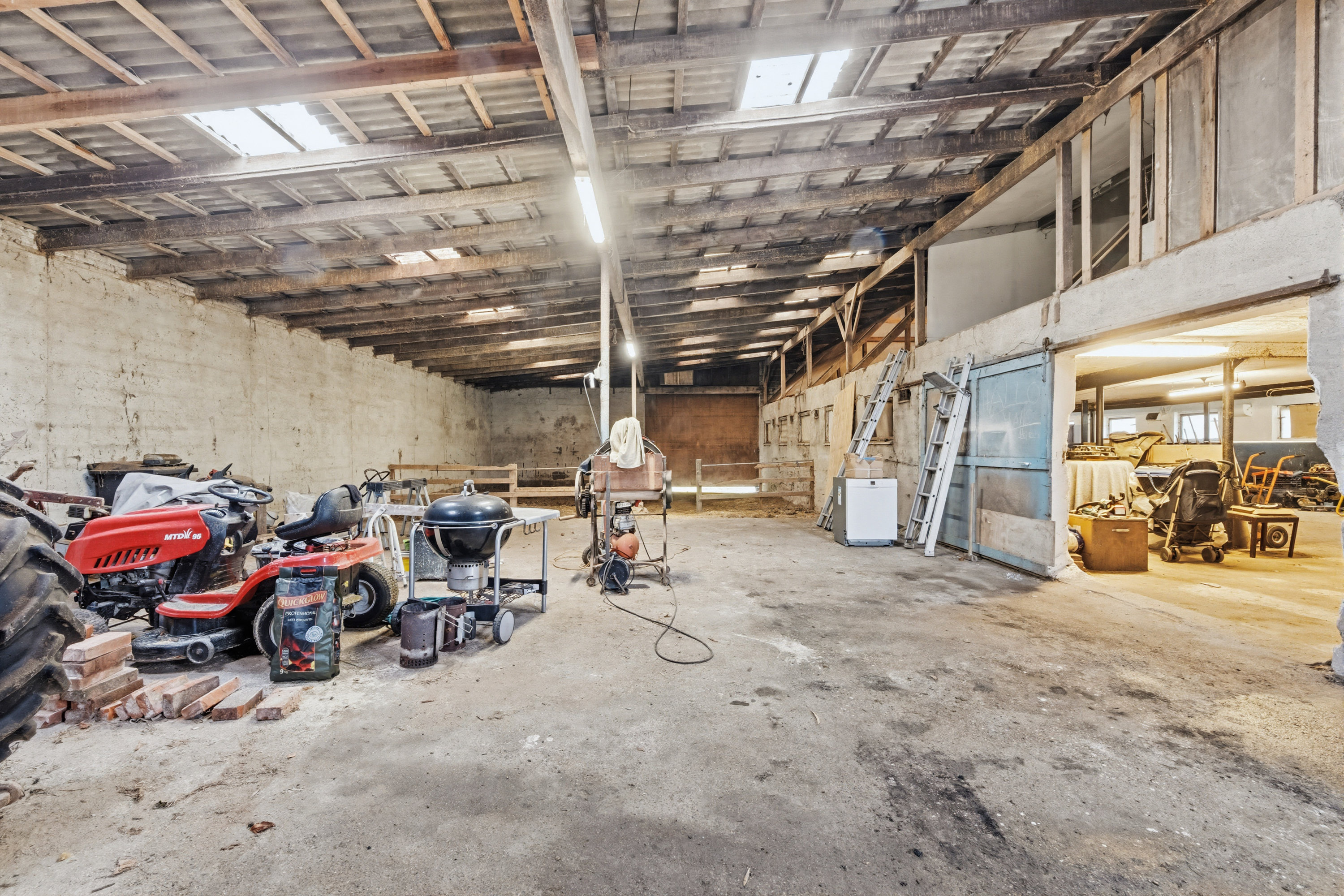 Fremhævet maskinhus billede i fuldskærmstilstand. Billede af Præstevænget 3, 5683 Haarby