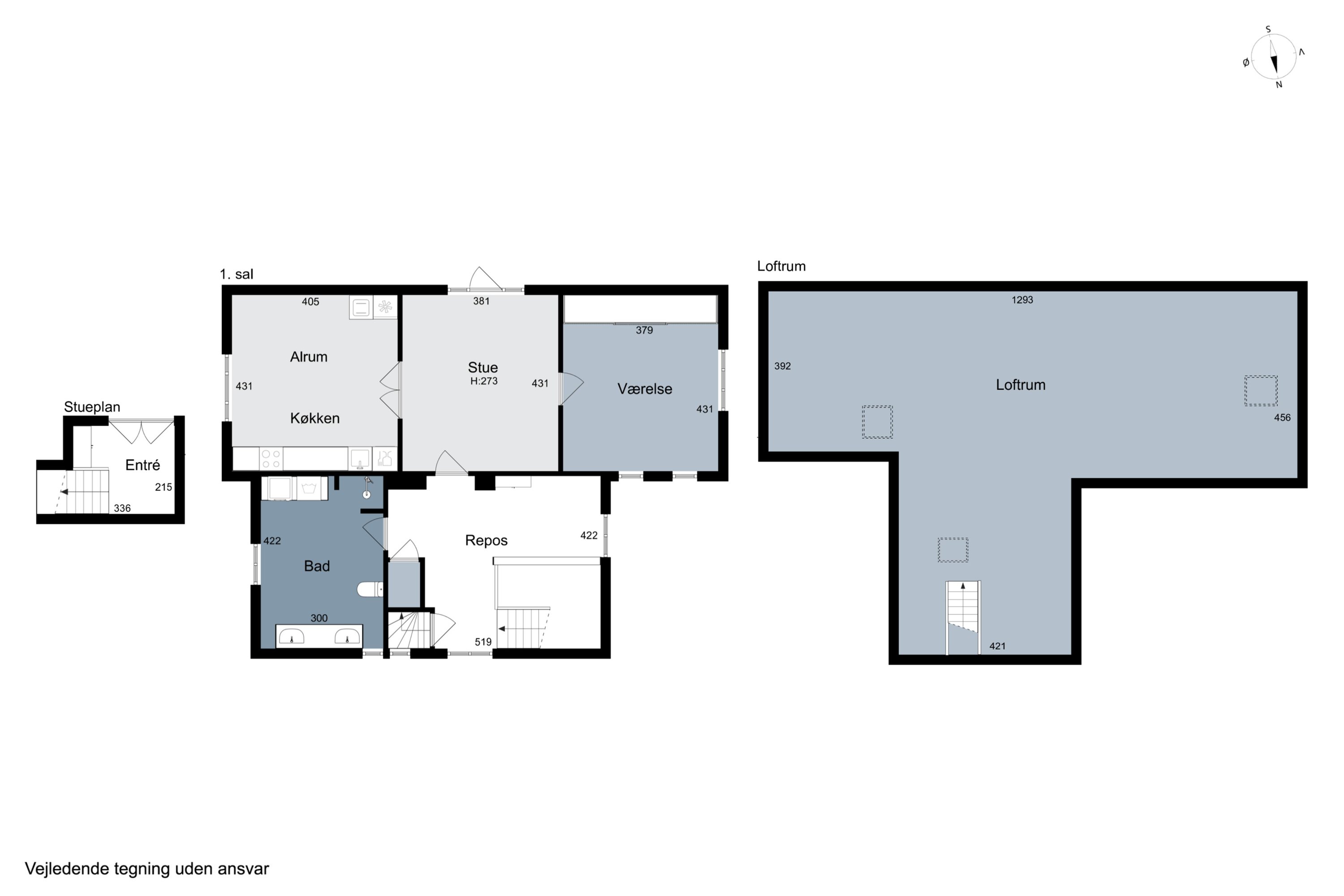 Plantegninger billede af Læssøegade 35A, 1., 5000 Odense C
