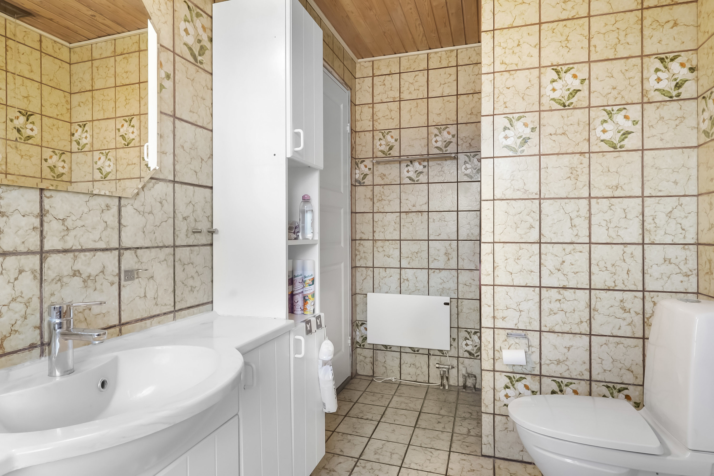 Fremhævet badeværelse billede i fuldskærmstilstand. Billede af Leragervej 19, 5856 Ryslinge