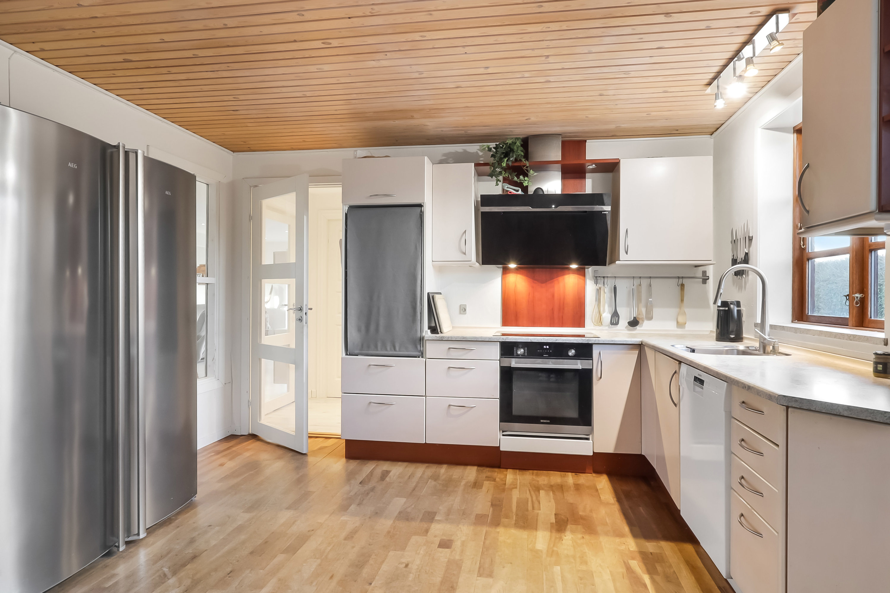 Fremhævet køkken billede i fuldskærmstilstand. Billede af Leragervej 19, 5856 Ryslinge