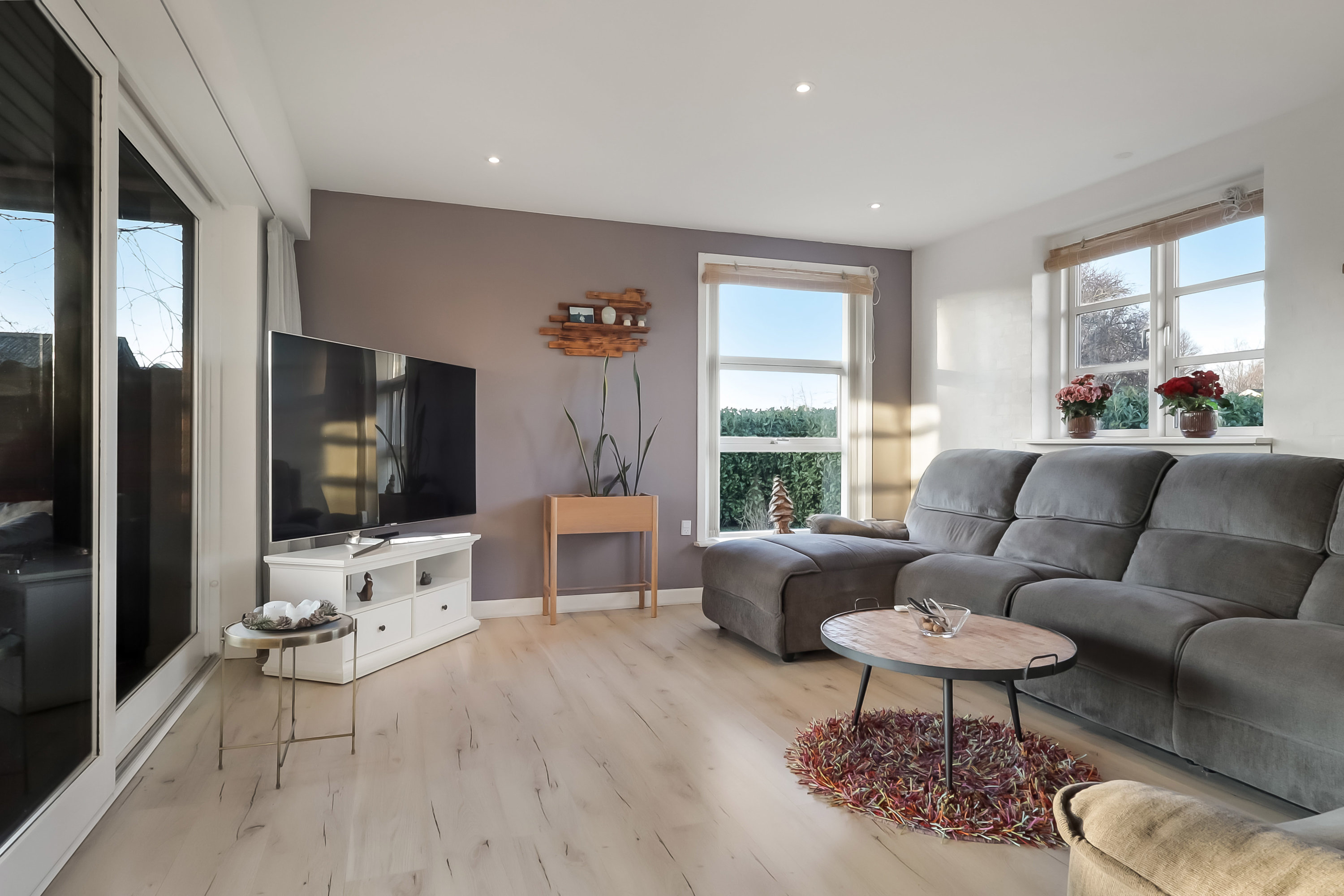 Fremhævet stue billede i fuldskærmstilstand. Billede af Leragervej 19, 5856 Ryslinge