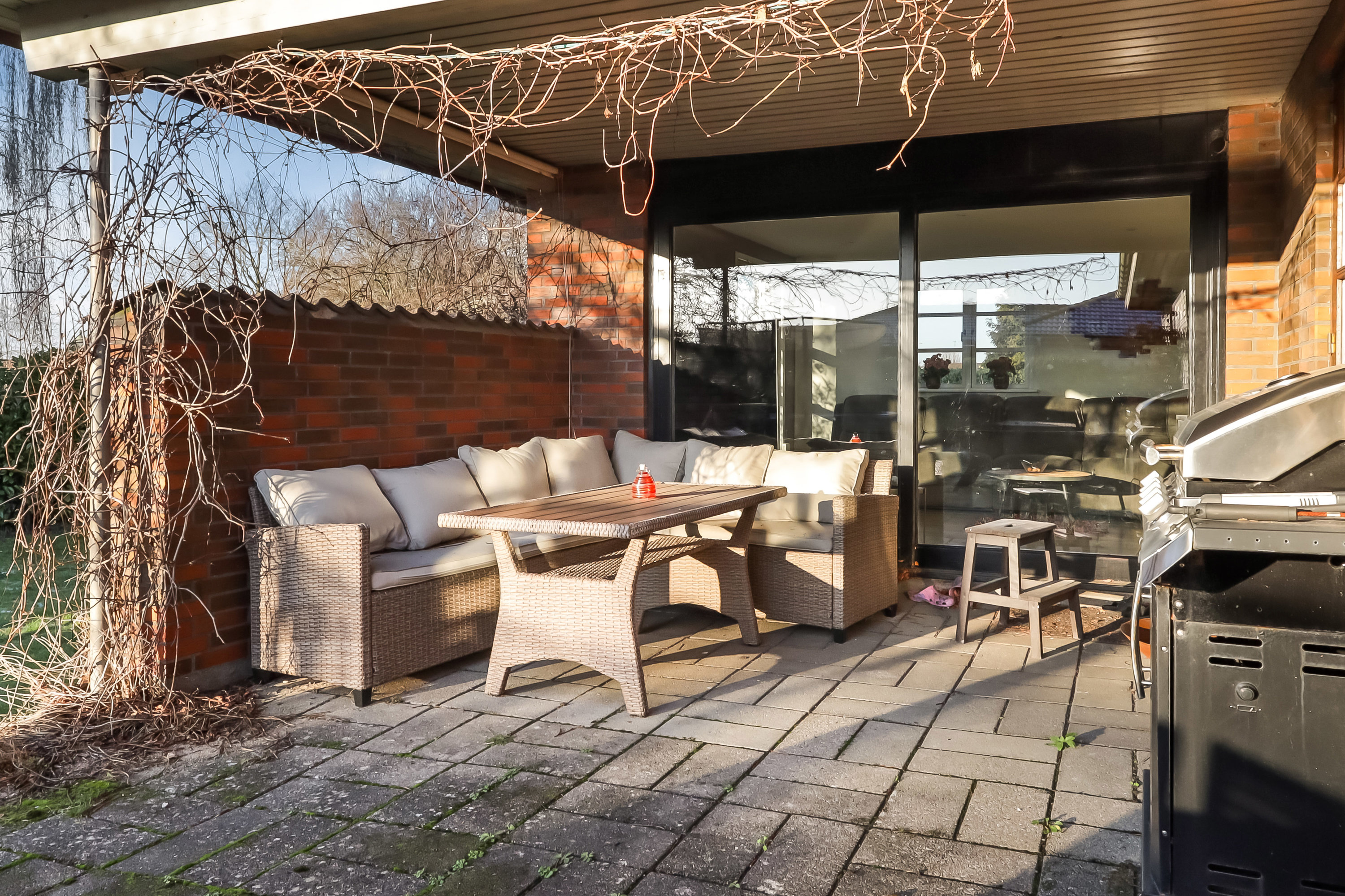 Fremhævet terrasse billede i fuldskærmstilstand. Billede af Leragervej 19, 5856 Ryslinge