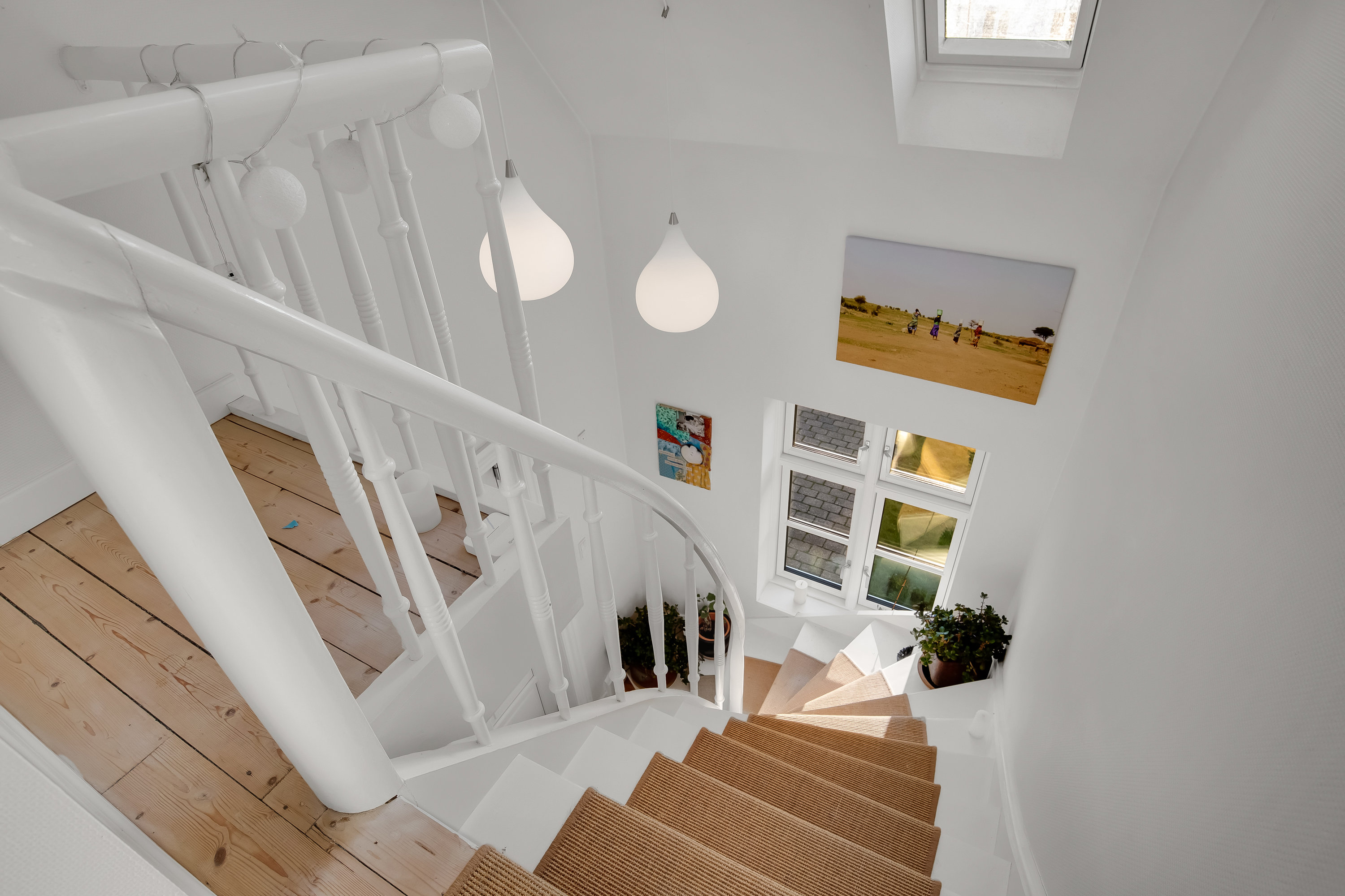 Fremhævet trappe billede i fuldskærmstilstand. Billede af Ågade 9, 7500 Holstebro