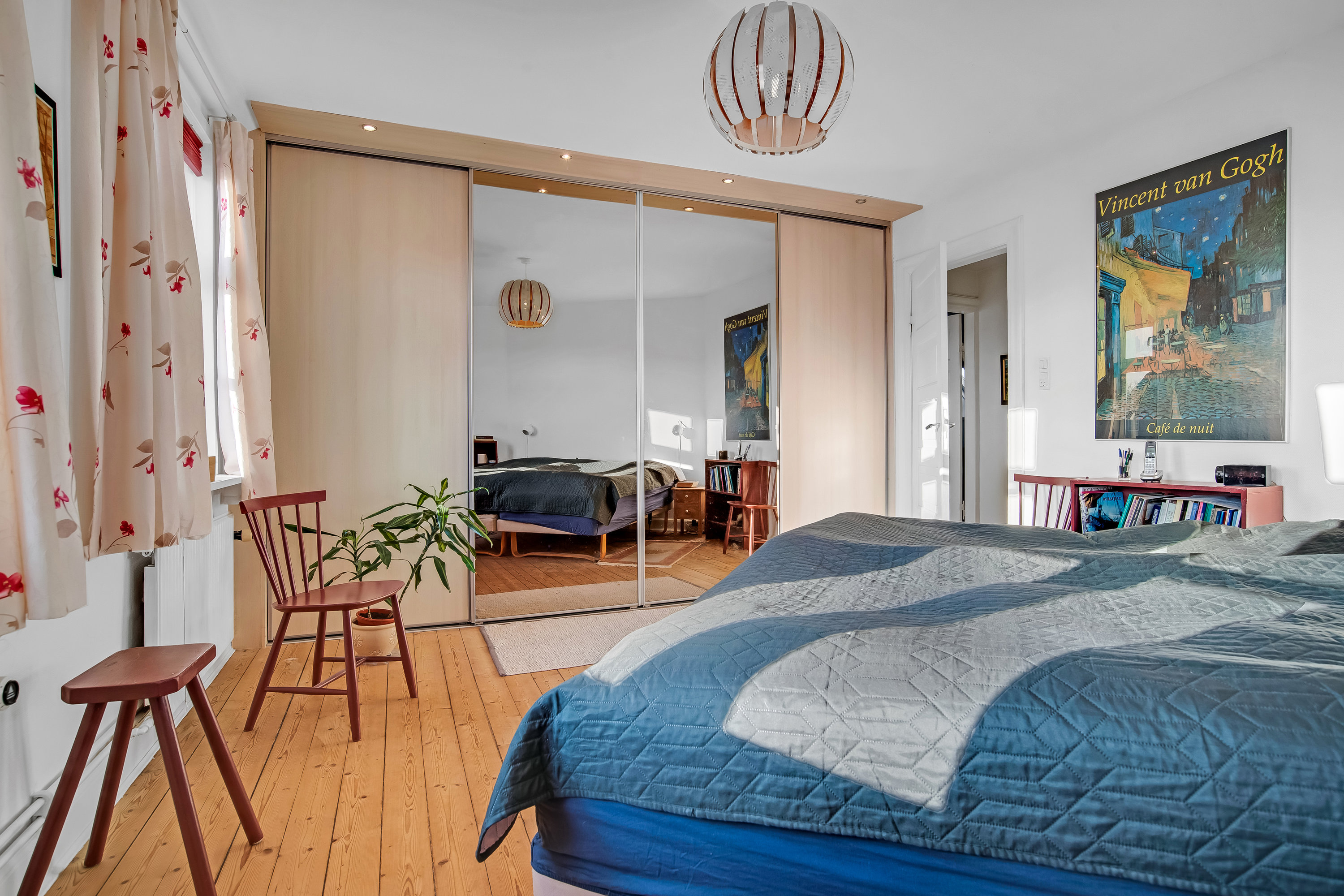 Fremhævet soveværelse billede i fuldskærmstilstand. Billede af Ågade 9, 7500 Holstebro