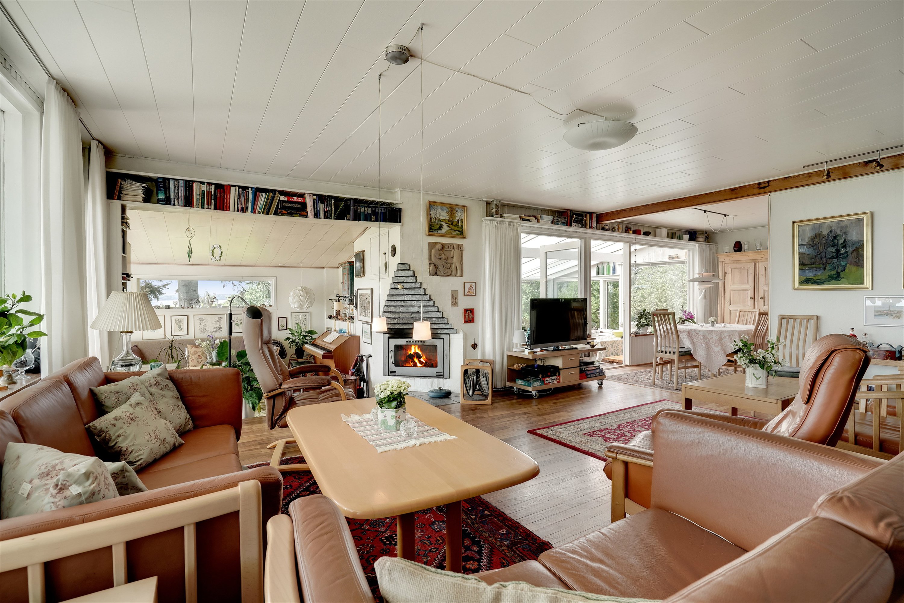 Fremhævet stue billede i fuldskærmstilstand. Billede af Fjordvejen 162, Bækken, 6300 Gråsten