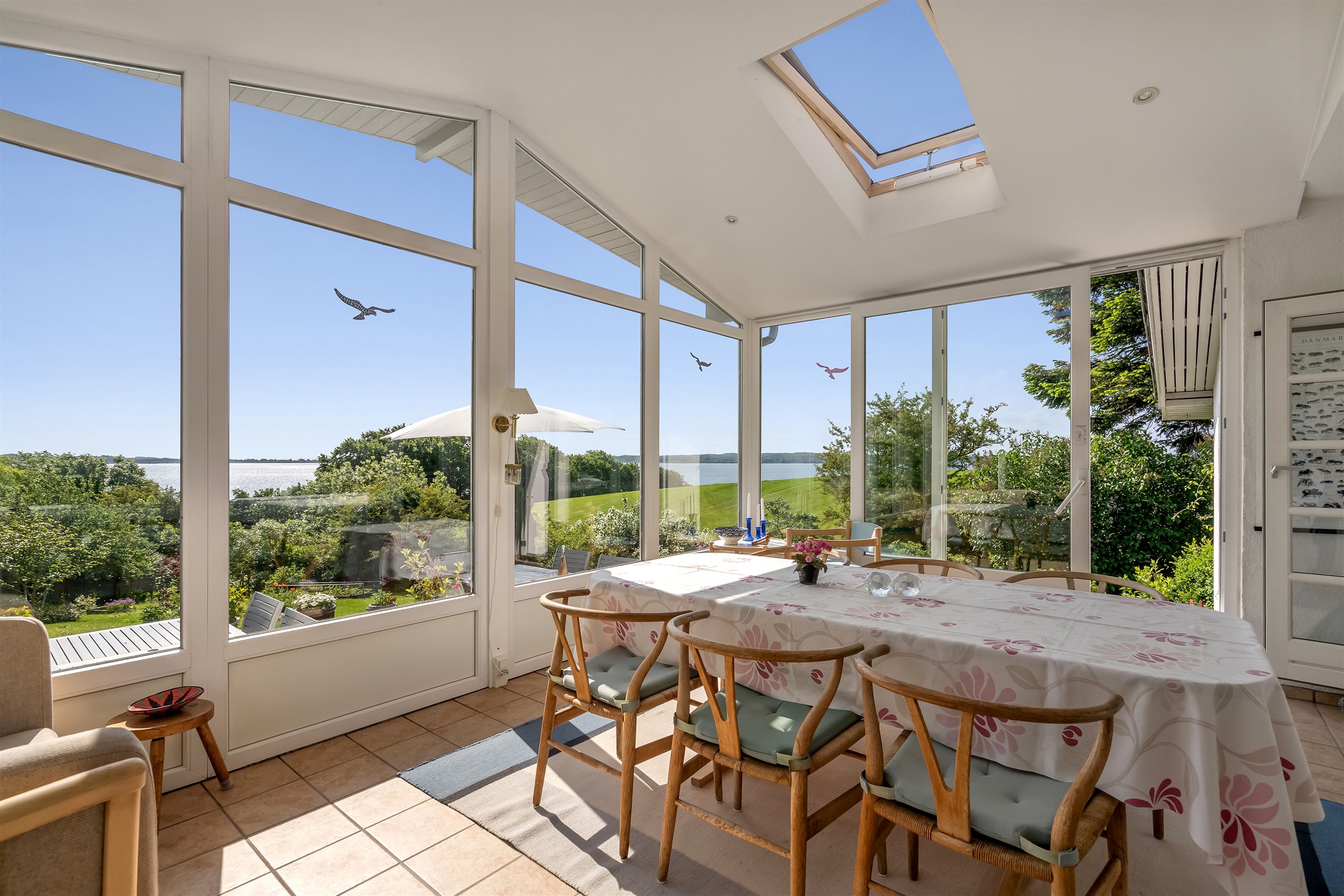 Fremhævet udestue billede i fuldskærmstilstand. Billede af Fjordvejen 162, Bækken, 6300 Gråsten