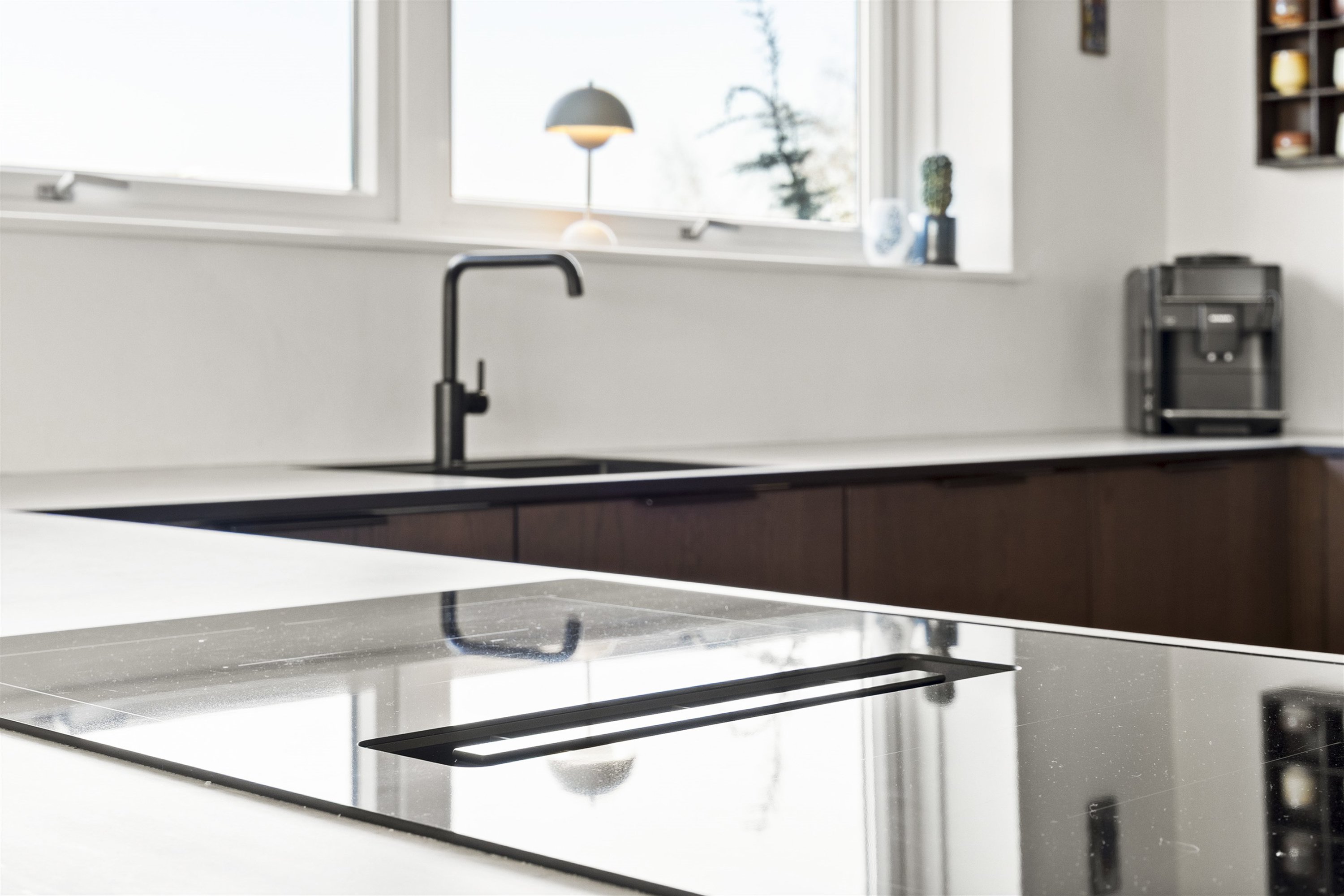 Fremhævet køkken billede i fuldskærmstilstand. Billede af Havretoften 25, 4200 Slagelse