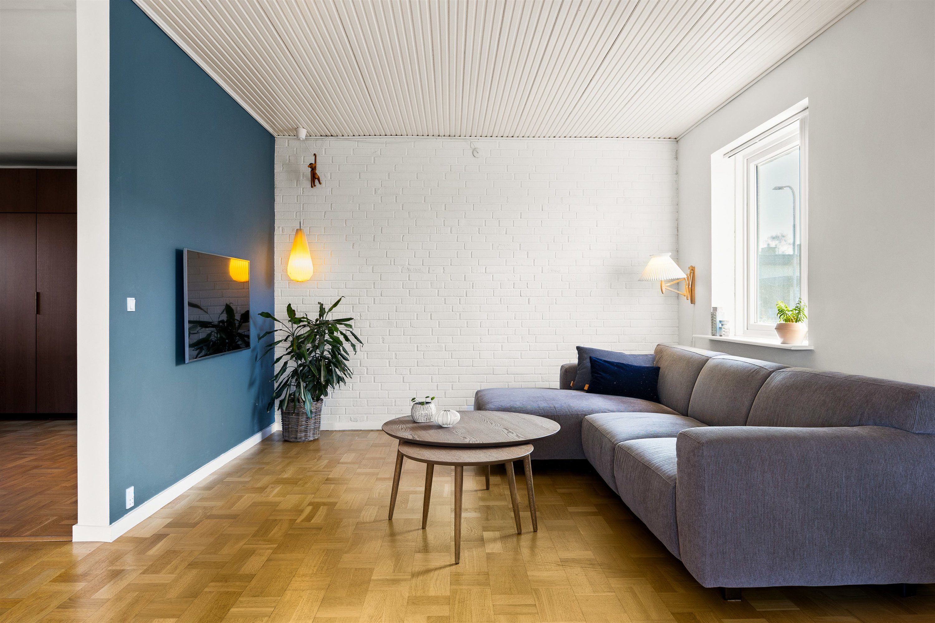 Fremhævet stue billede i fuldskærmstilstand. Billede af Havretoften 25, 4200 Slagelse