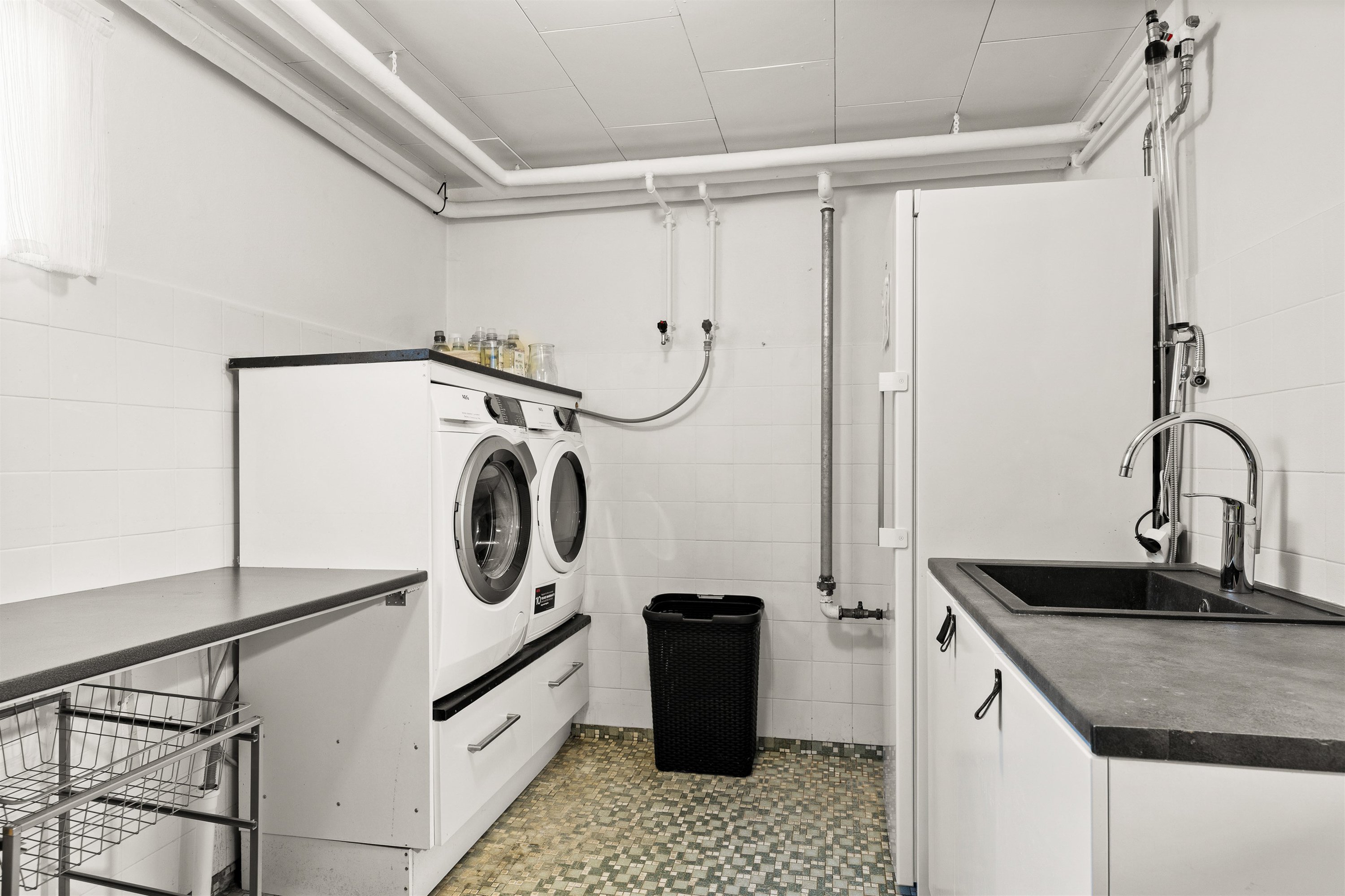 Fremhævet vaskerum billede i fuldskærmstilstand. Billede af Havretoften 25, 4200 Slagelse