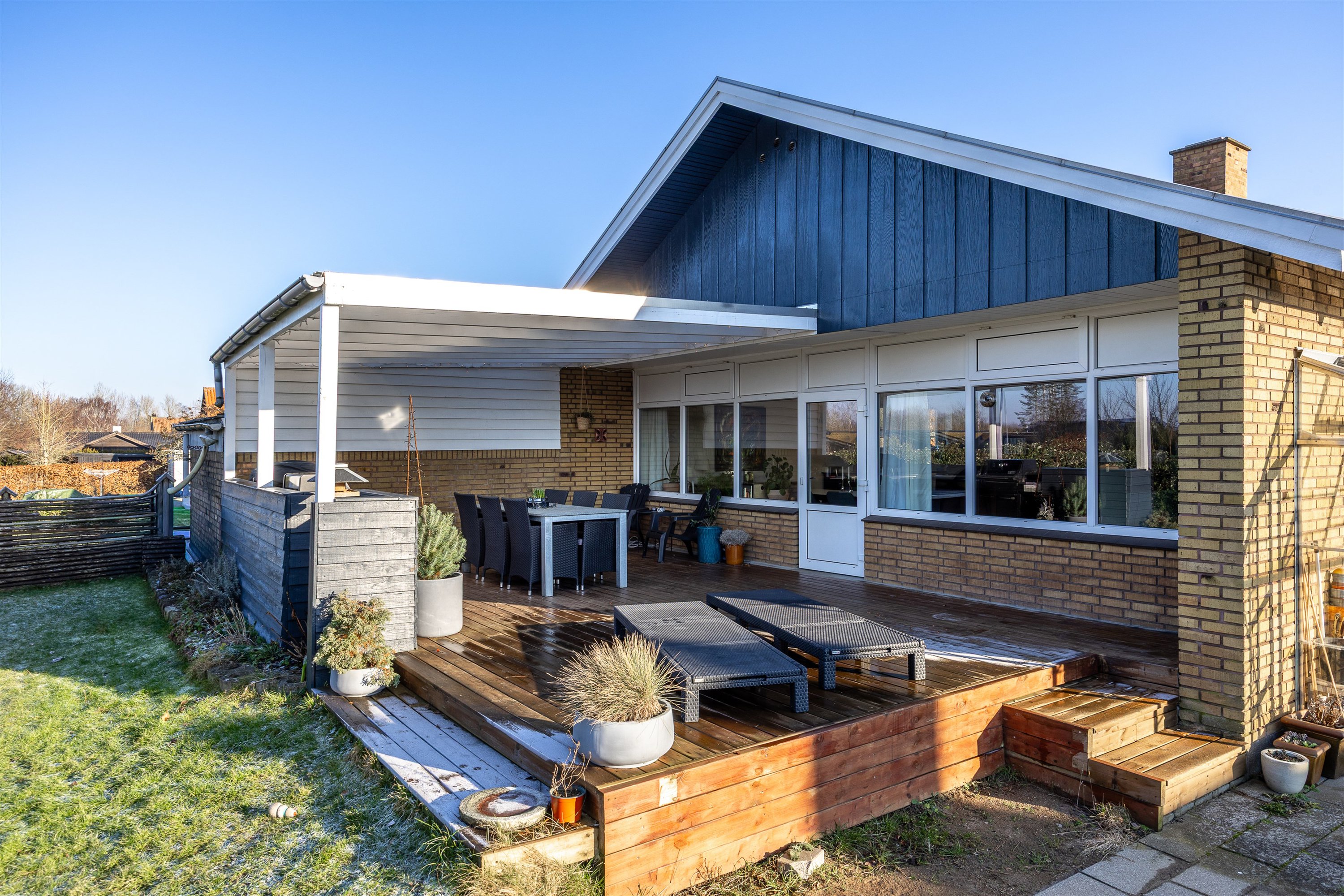 Fremhævet terrasse billede i fuldskærmstilstand. Billede af Havretoften 25, 4200 Slagelse