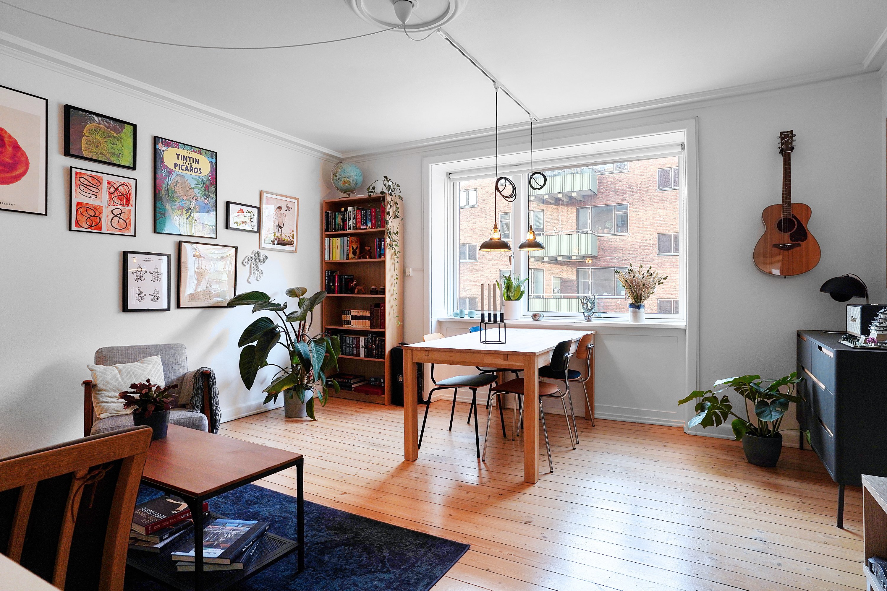 Miniaturebillede 1: stue. Billede af Horsekildevej 44, 2. th., 2500 Valby