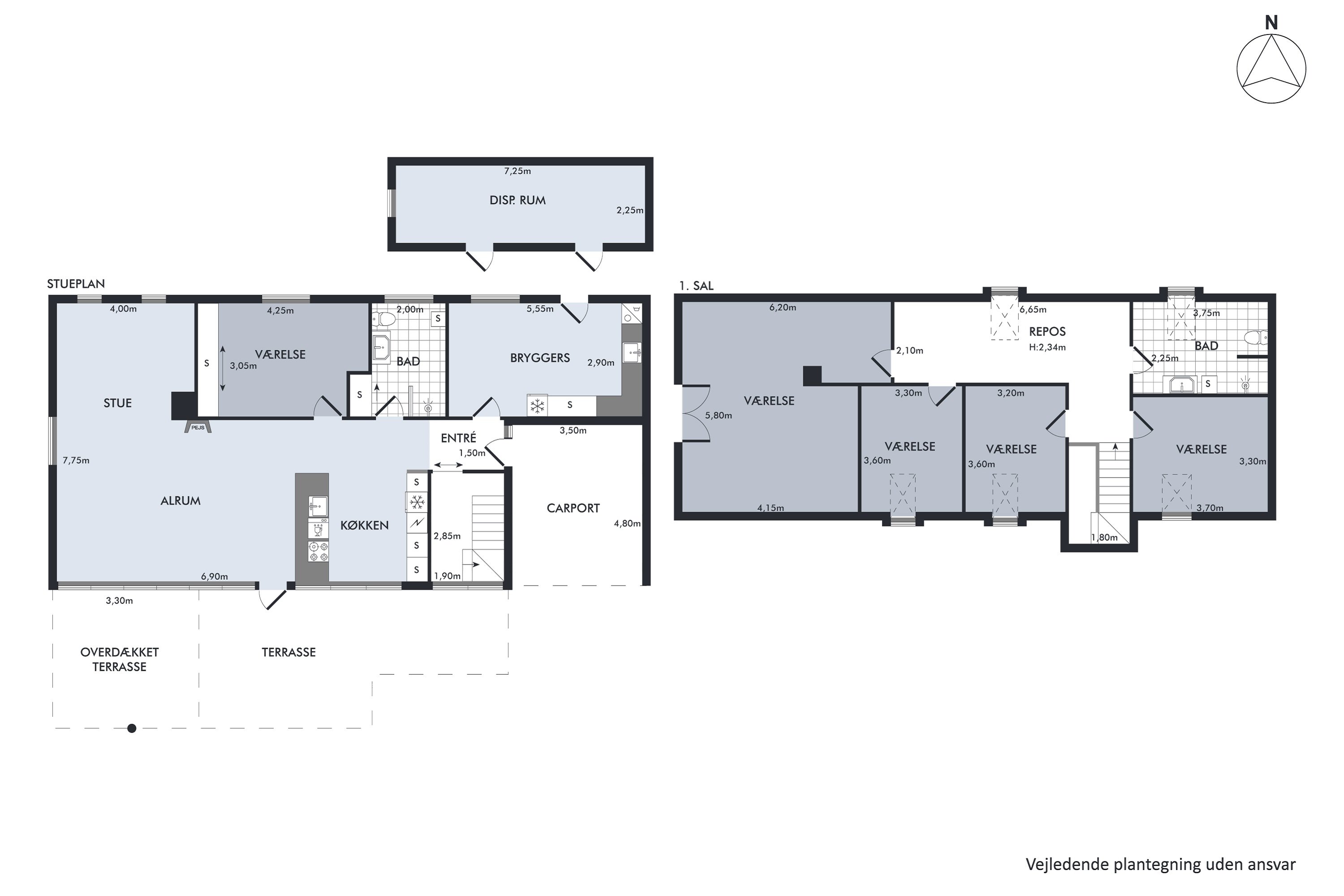Plantegninger billede af Siriusvej 12, 9200 Aalborg SV