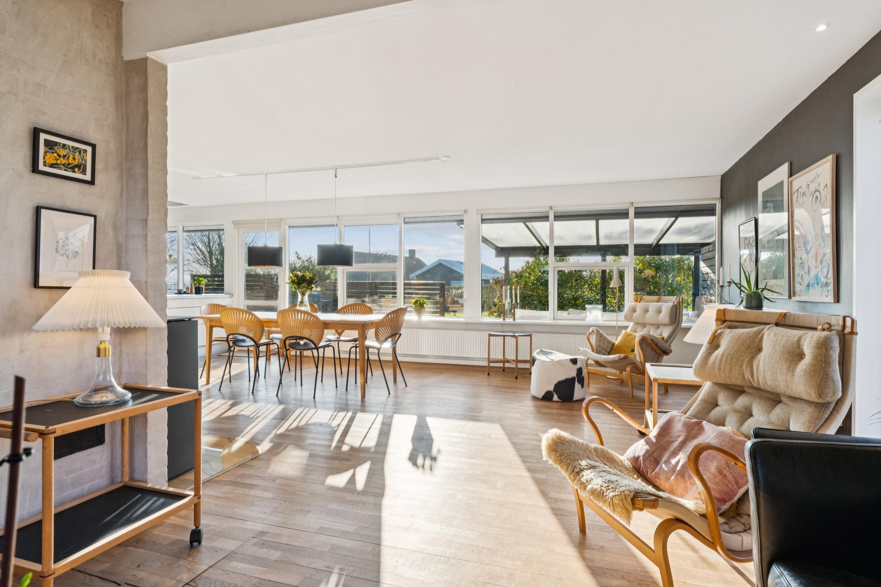 Fremhævet stue billede i fuldskærmstilstand. Billede af Siriusvej 12, 9200 Aalborg SV