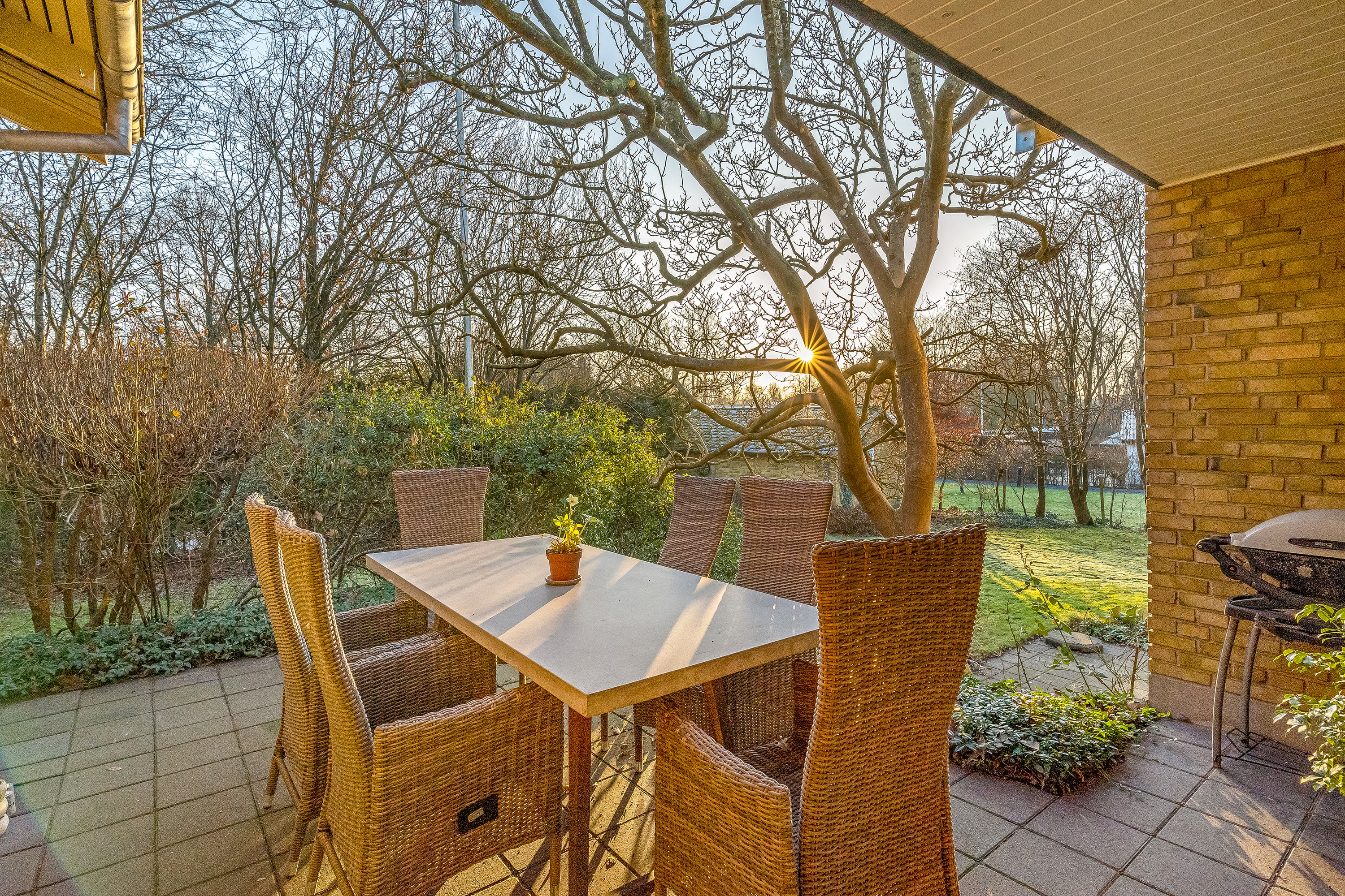 Fremhævet terrasse billede i fuldskærmstilstand. Billede af Snerlevej 9, 7500 Holstebro