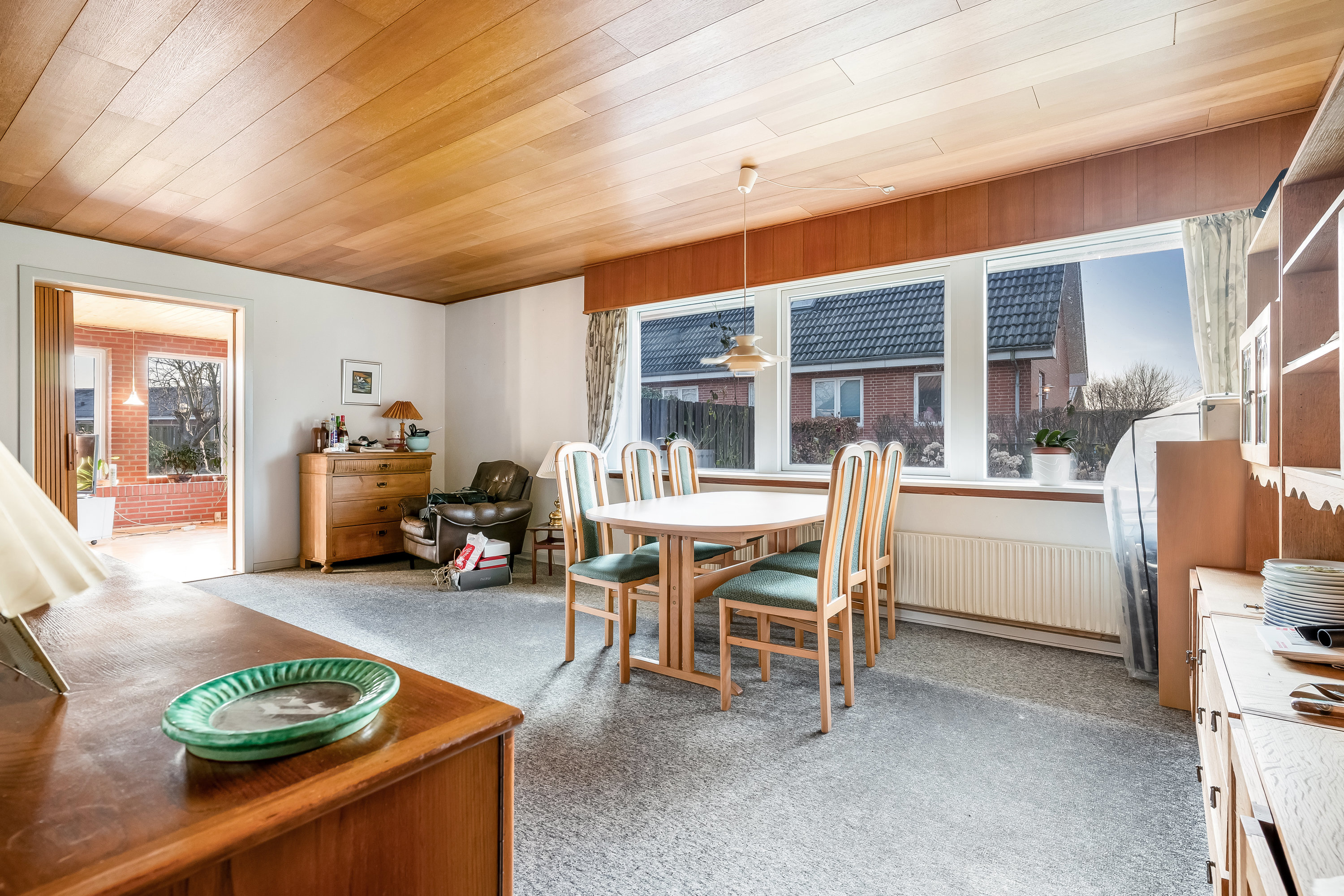 Fremhævet stue billede i fuldskærmstilstand. Billede af Klostervej 95, Kloster, 6950 Ringkøbing