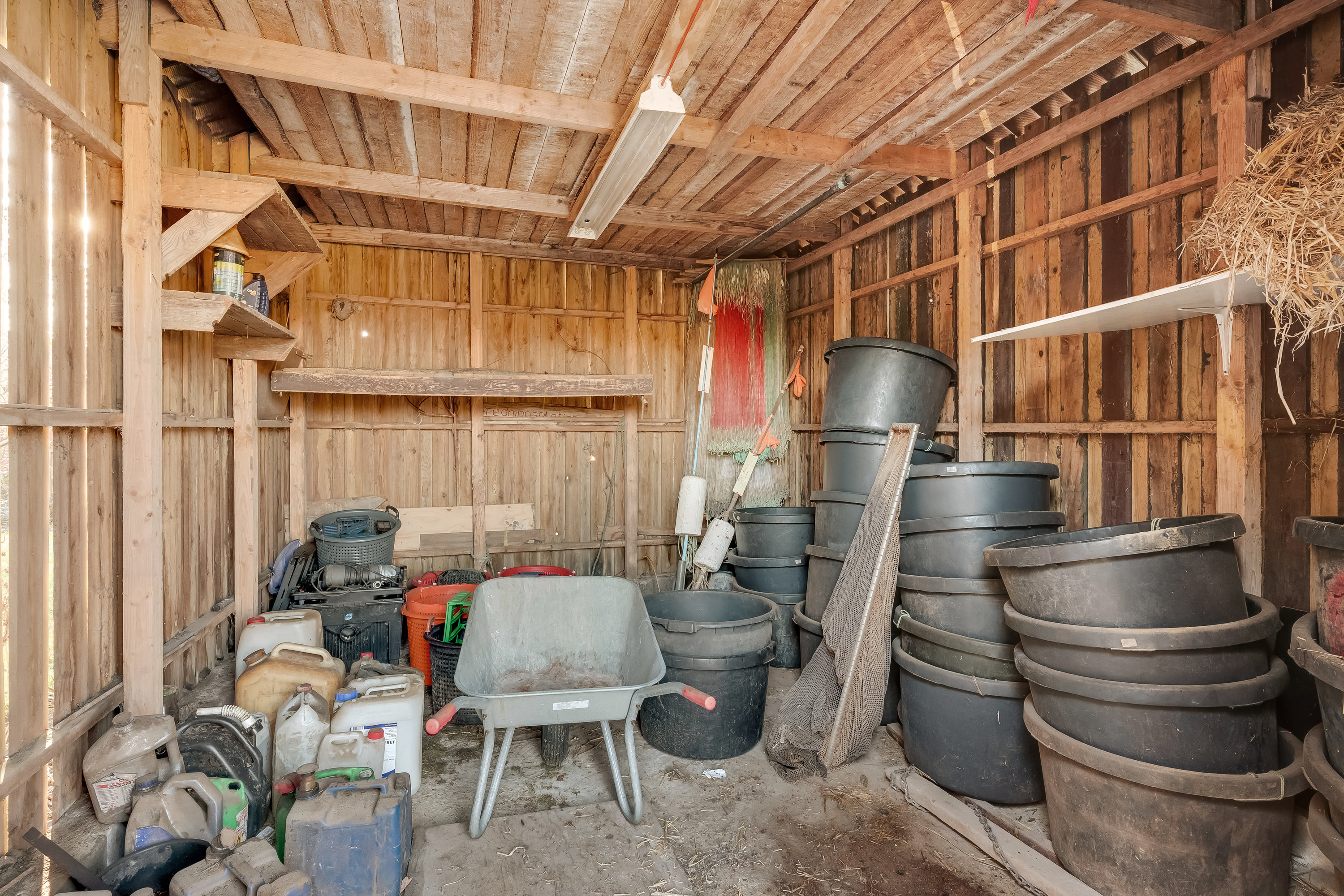 Fremhævet garage billede i fuldskærmstilstand. Billede af Klostervej 95, Kloster, 6950 Ringkøbing