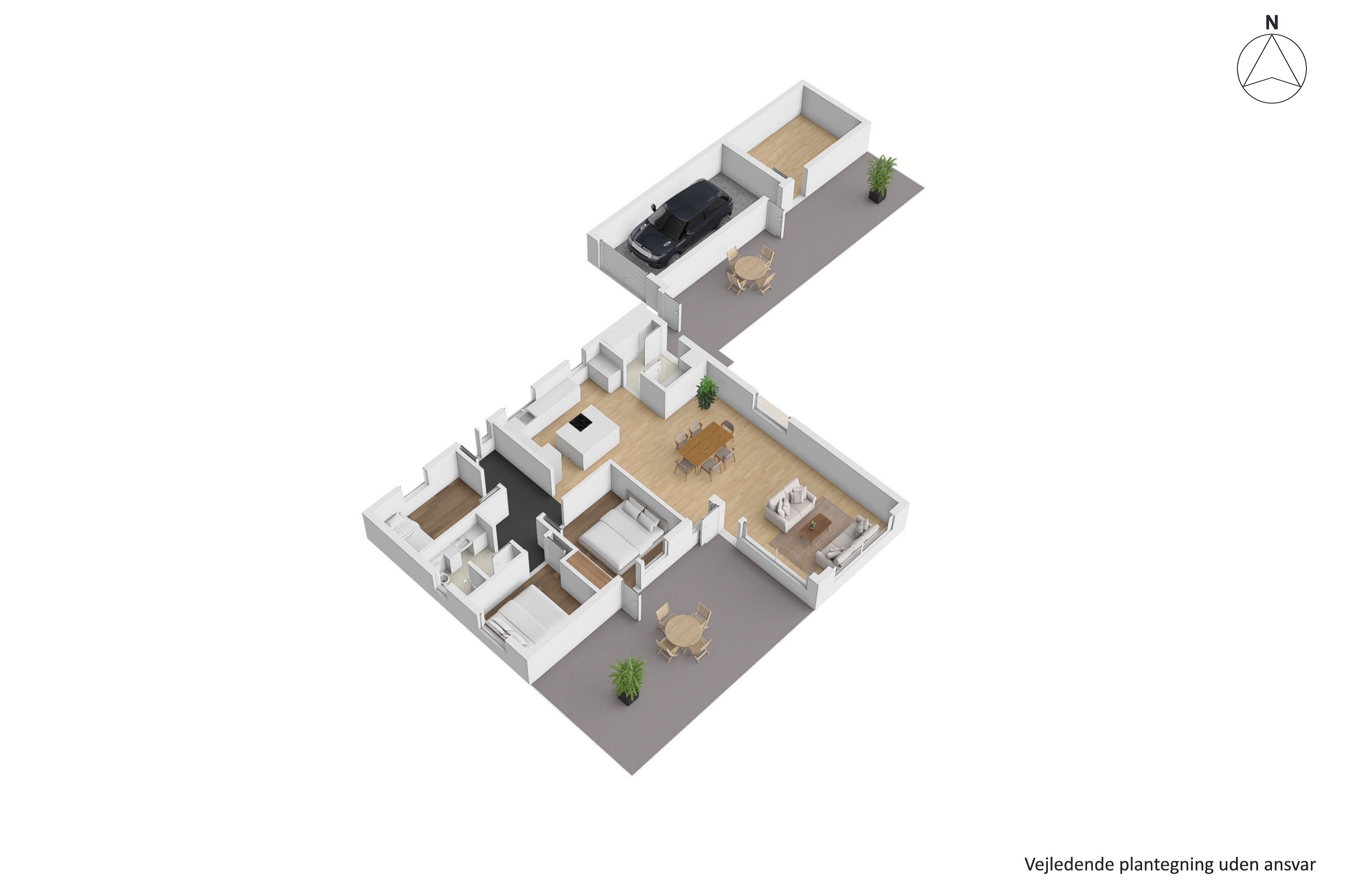 Plantegninger billede af Kingos Alle 35, 8723 Løsning