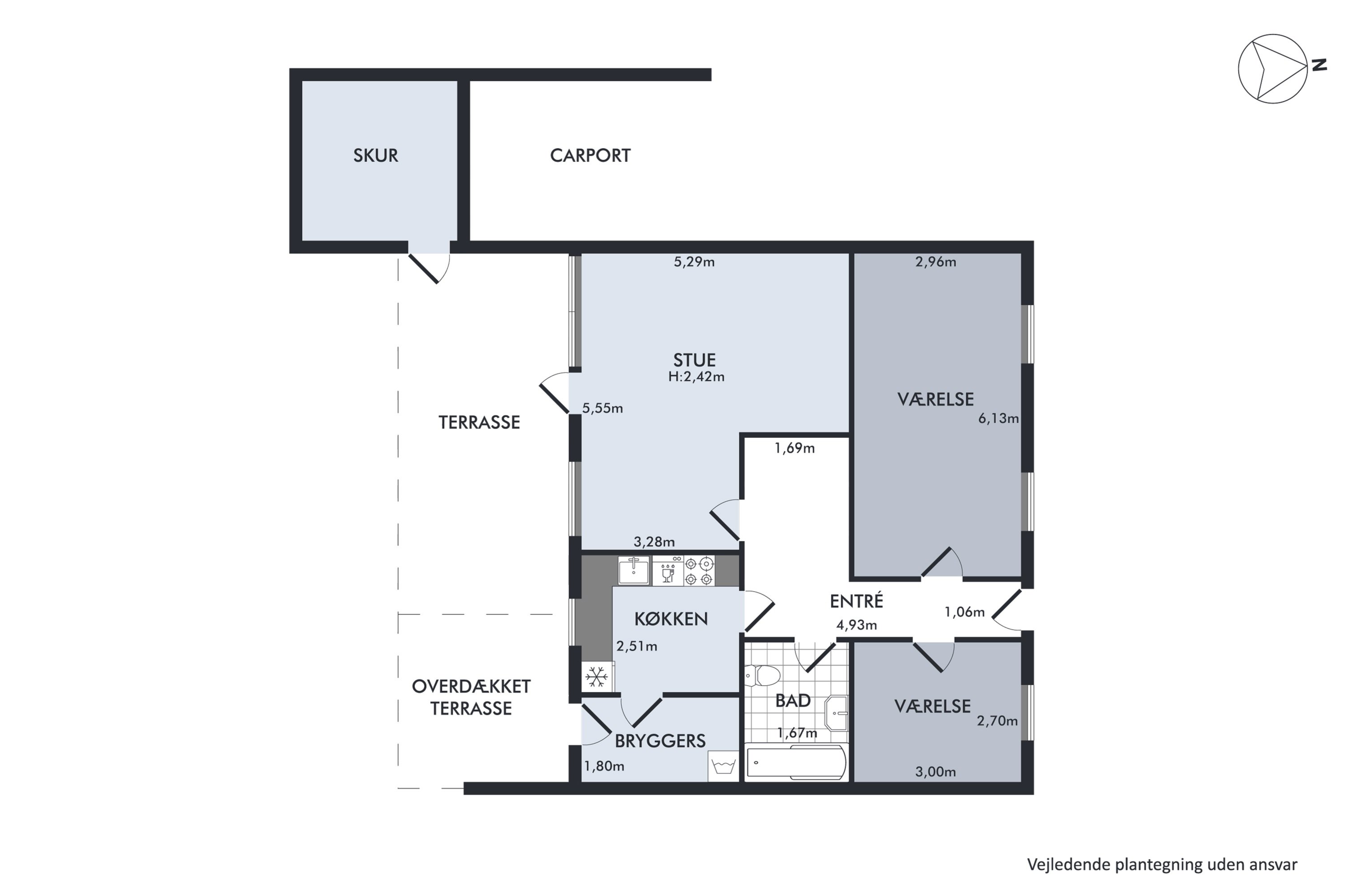 Plantegninger billede af Rensdyrløkken 11, Slukefter, 5210 Odense NV