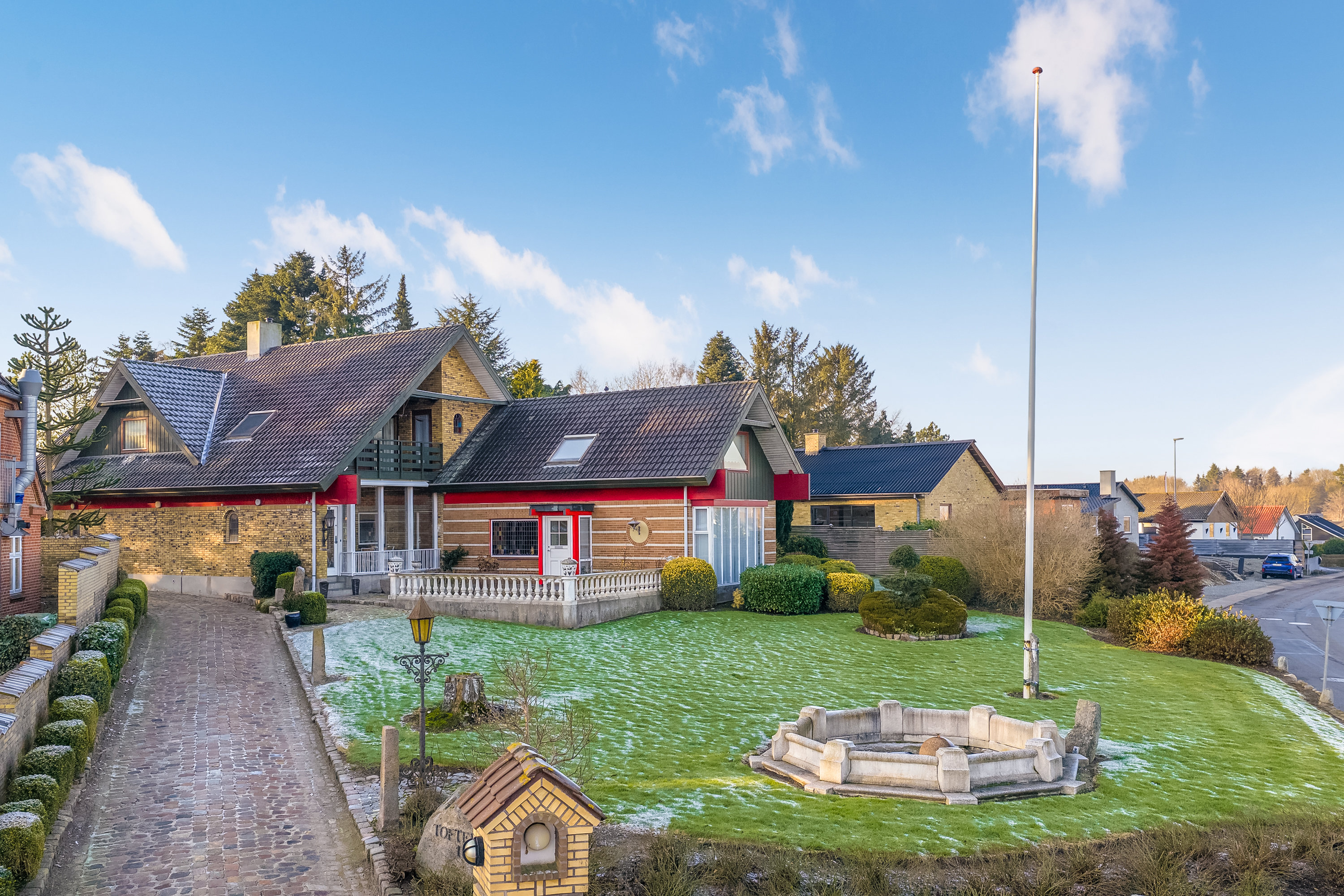 Villa: Facade på Toftevej 15, Brylle, 5690 Tommerup