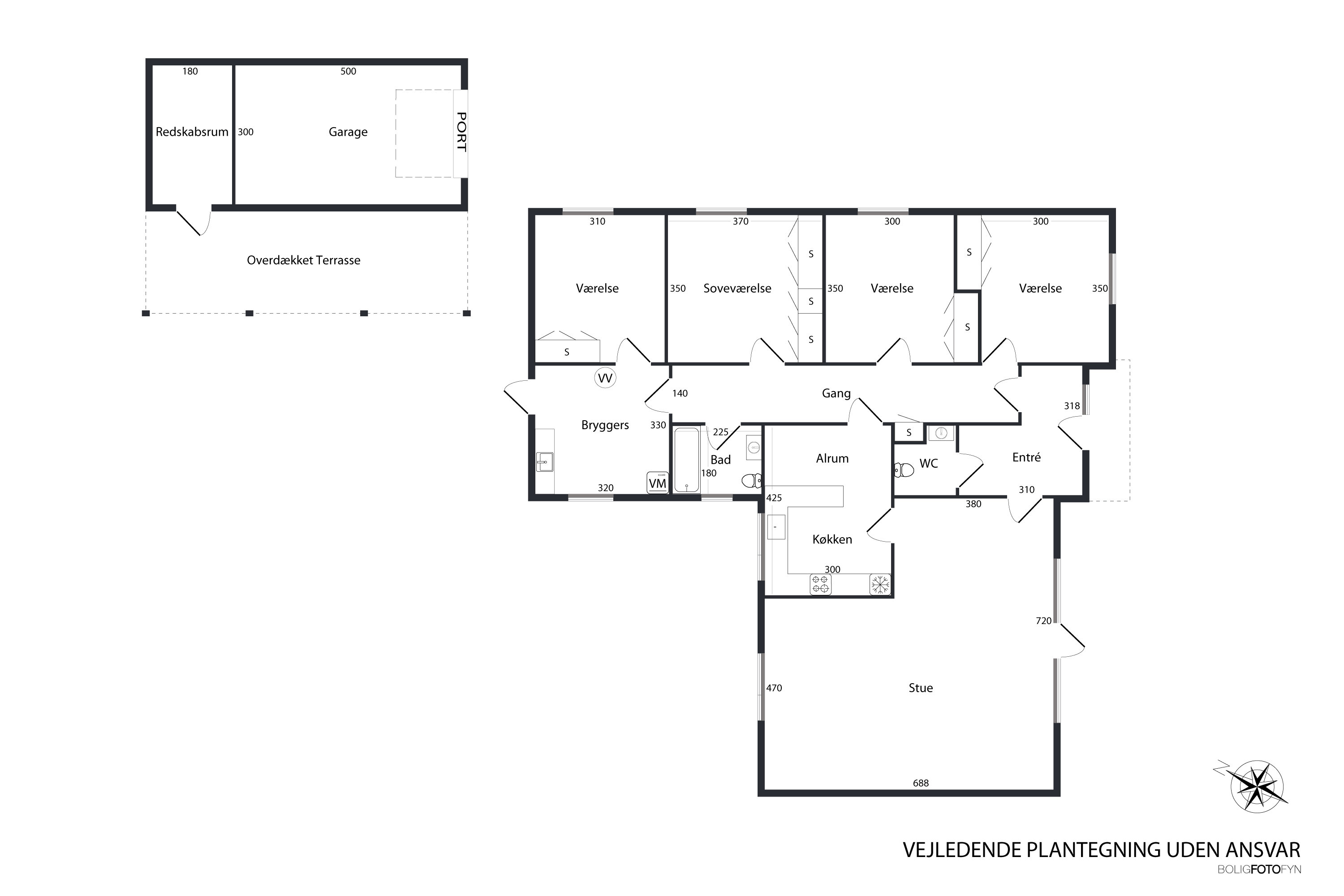 Plantegninger billede af Dragebakken 551, Sanderum, 5250 Odense SV