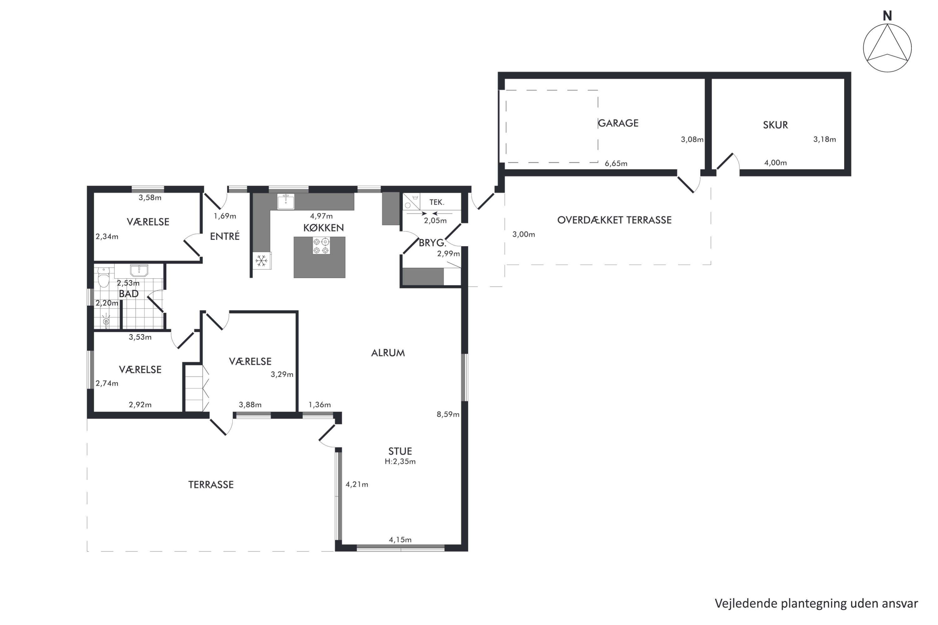 Plantegninger billede af Kingos Alle 35, 8723 Løsning