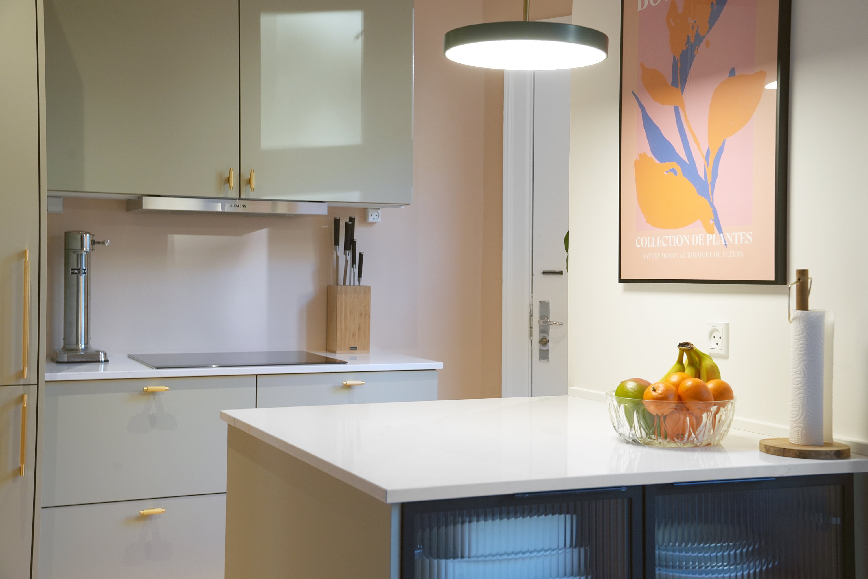 Fremhævet køkken billede i fuldskærmstilstand. Billede af Laurids Skaus Gade 7, 1. th., 2200 København N