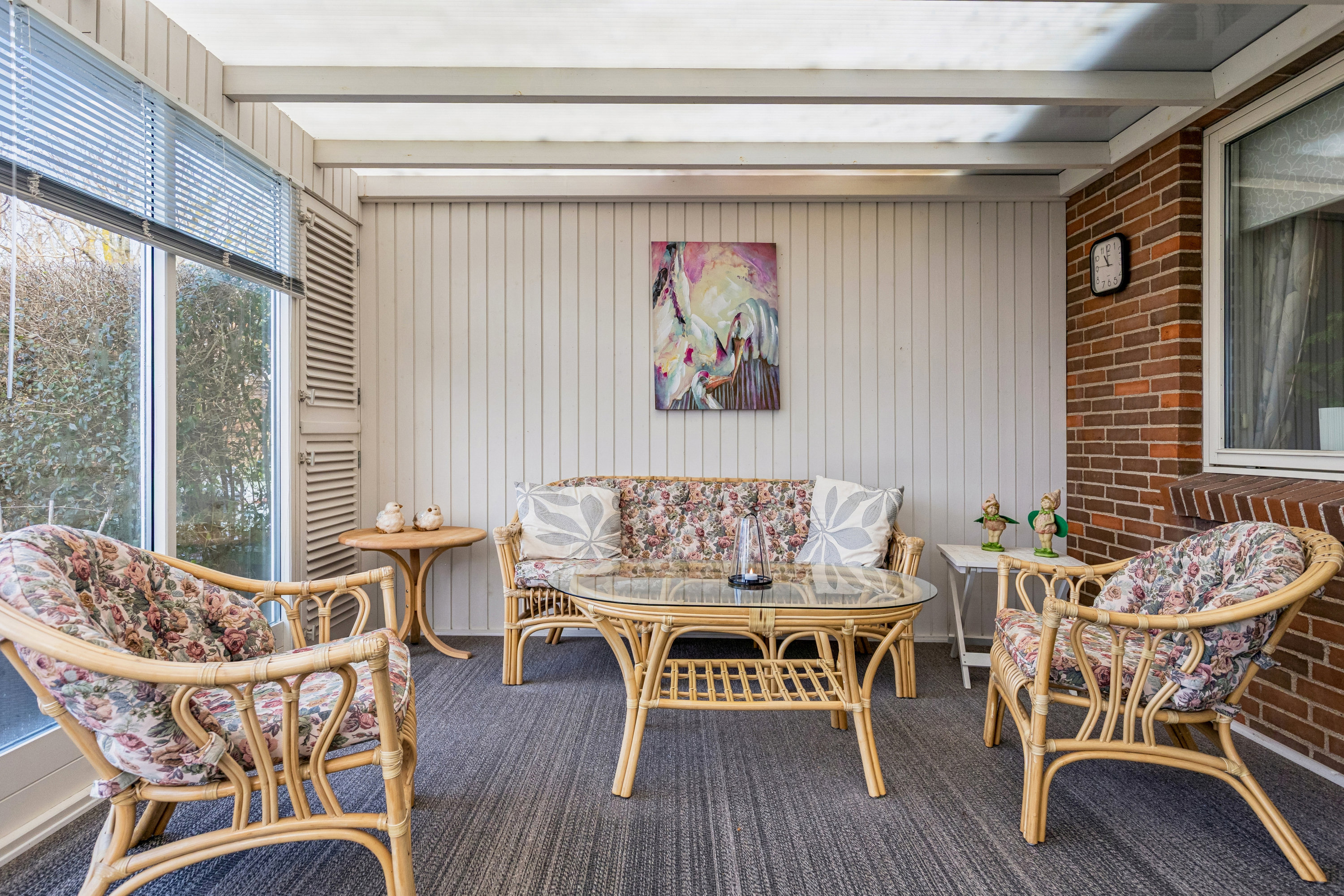 Fremhævet udestue billede i fuldskærmstilstand. Billede af Anderuplunden 24, Anderup, 5270 Odense N