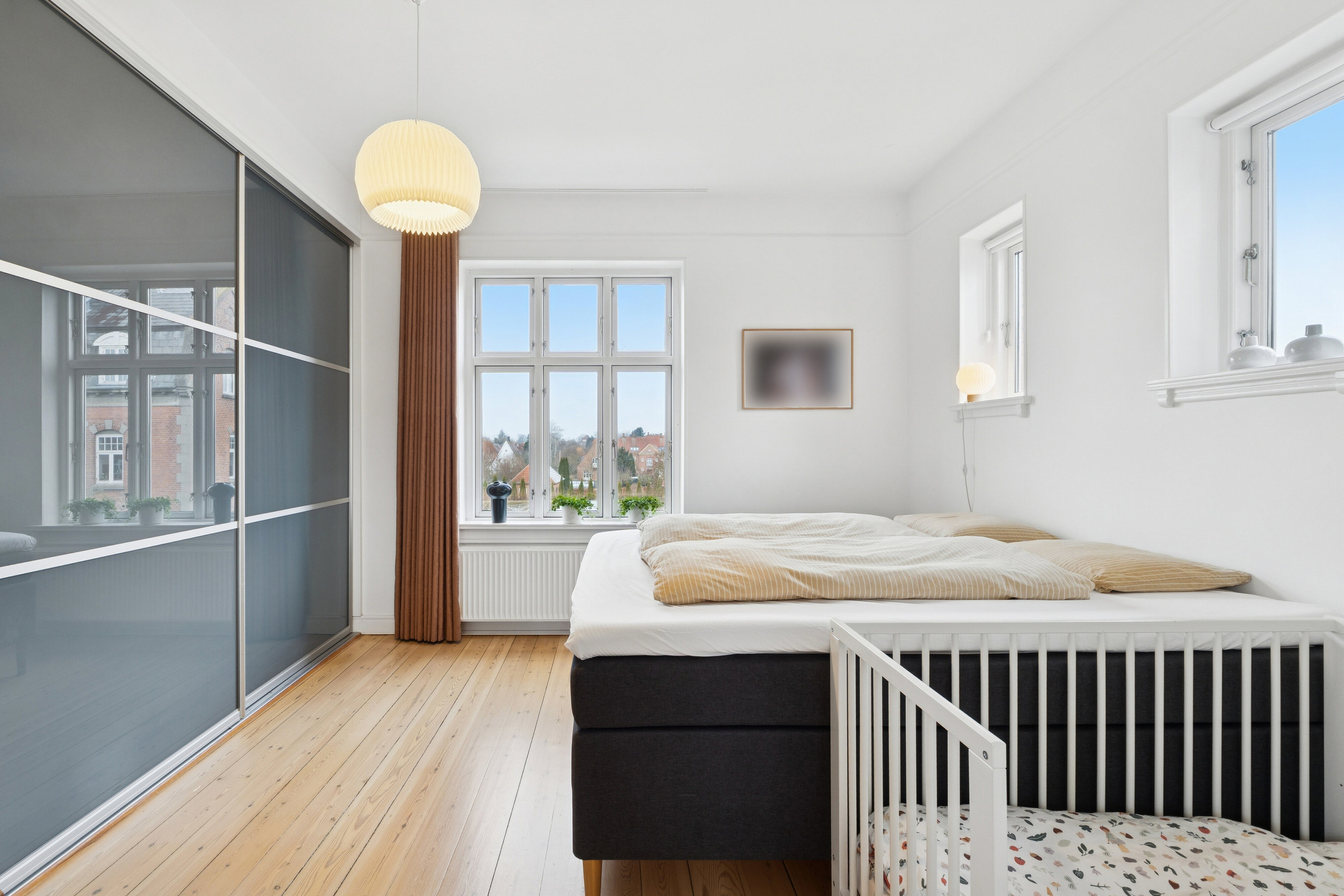 Fremhævet soveværelse billede i fuldskærmstilstand. Billede af Læssøegade 35A, 1., 5000 Odense C