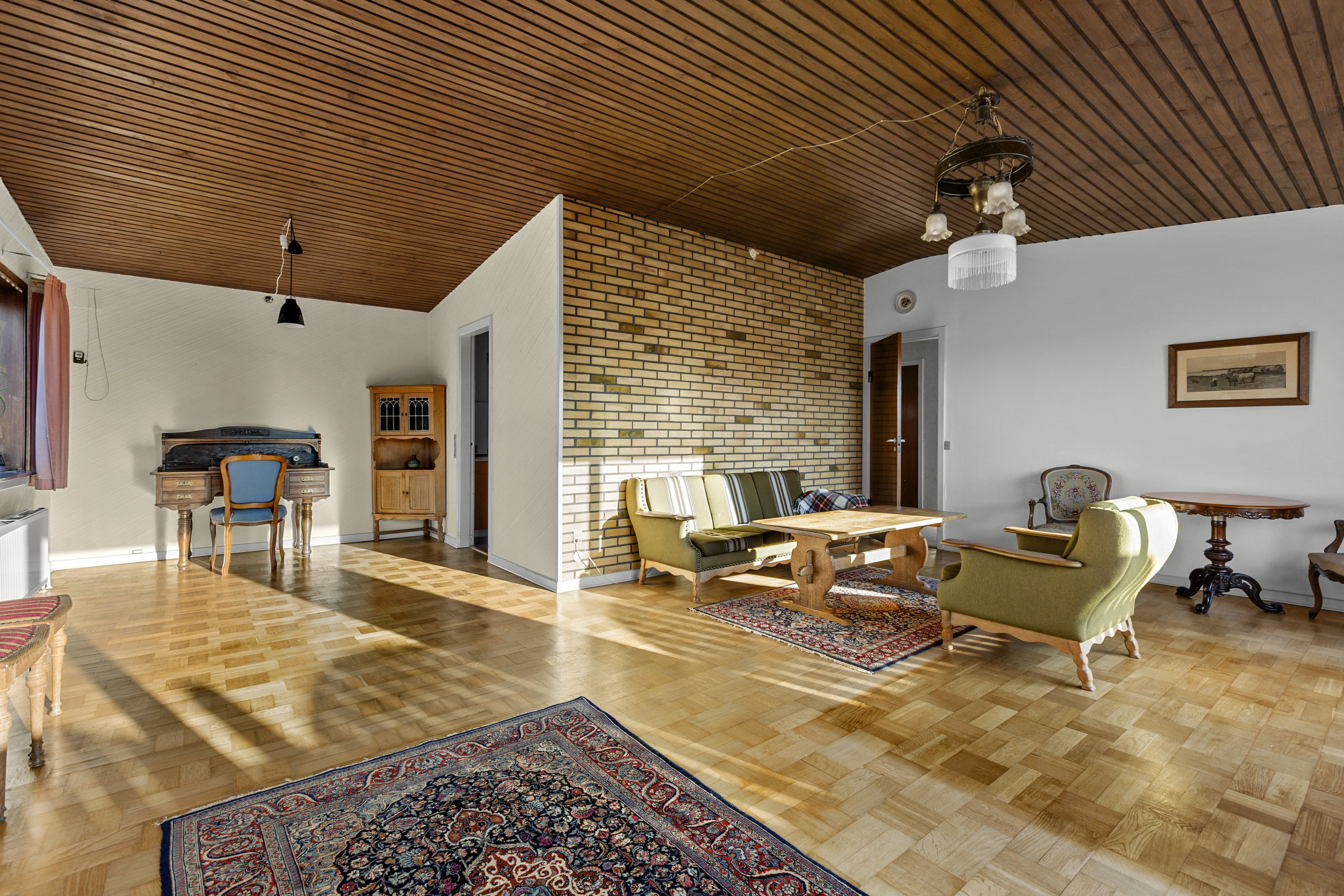 Fremhævet stue billede i fuldskærmstilstand. Billede af Søndre Alle 3, 4340 Tølløse