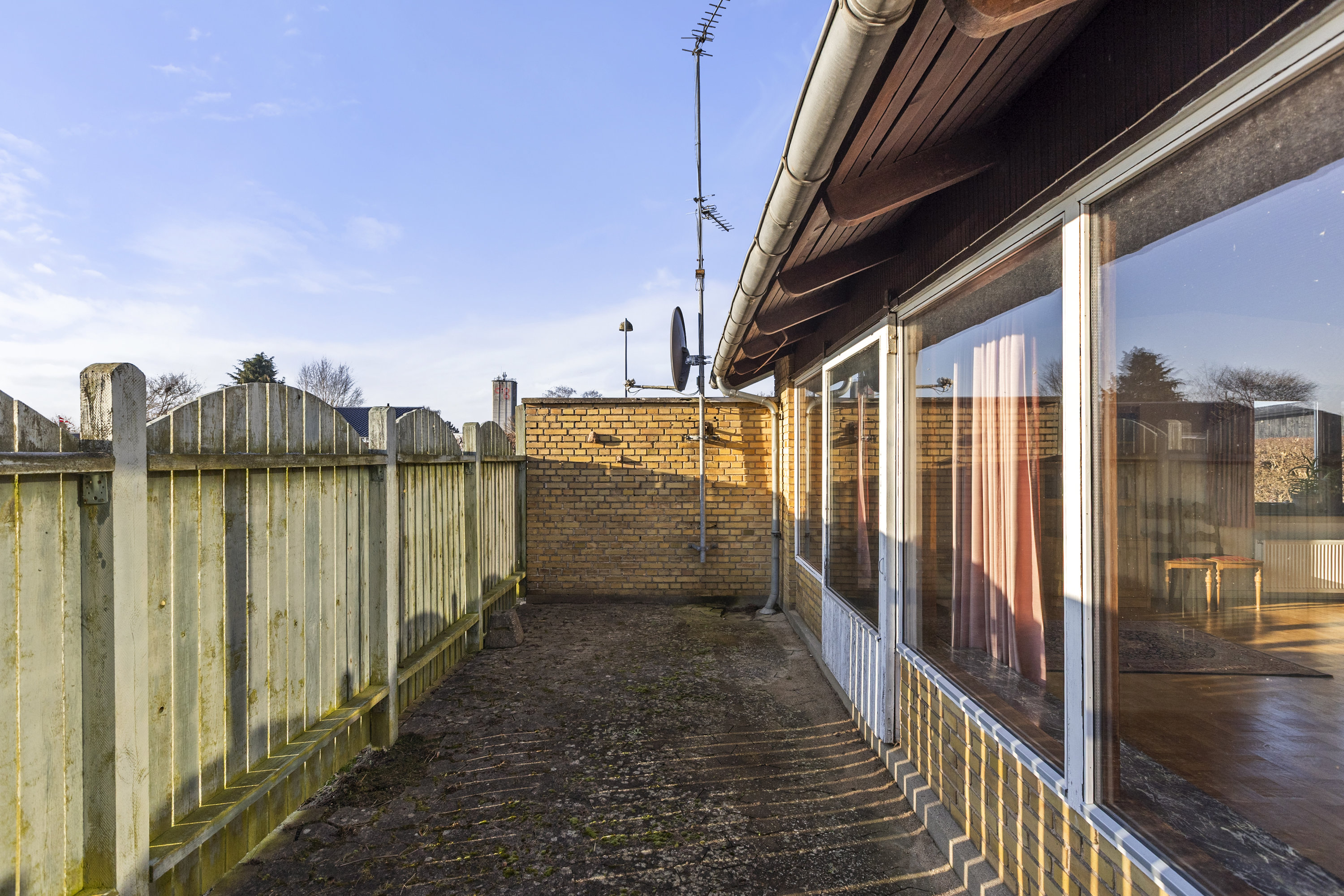 Fremhævet terrasse billede i fuldskærmstilstand. Billede af Søndre Alle 3, 4340 Tølløse