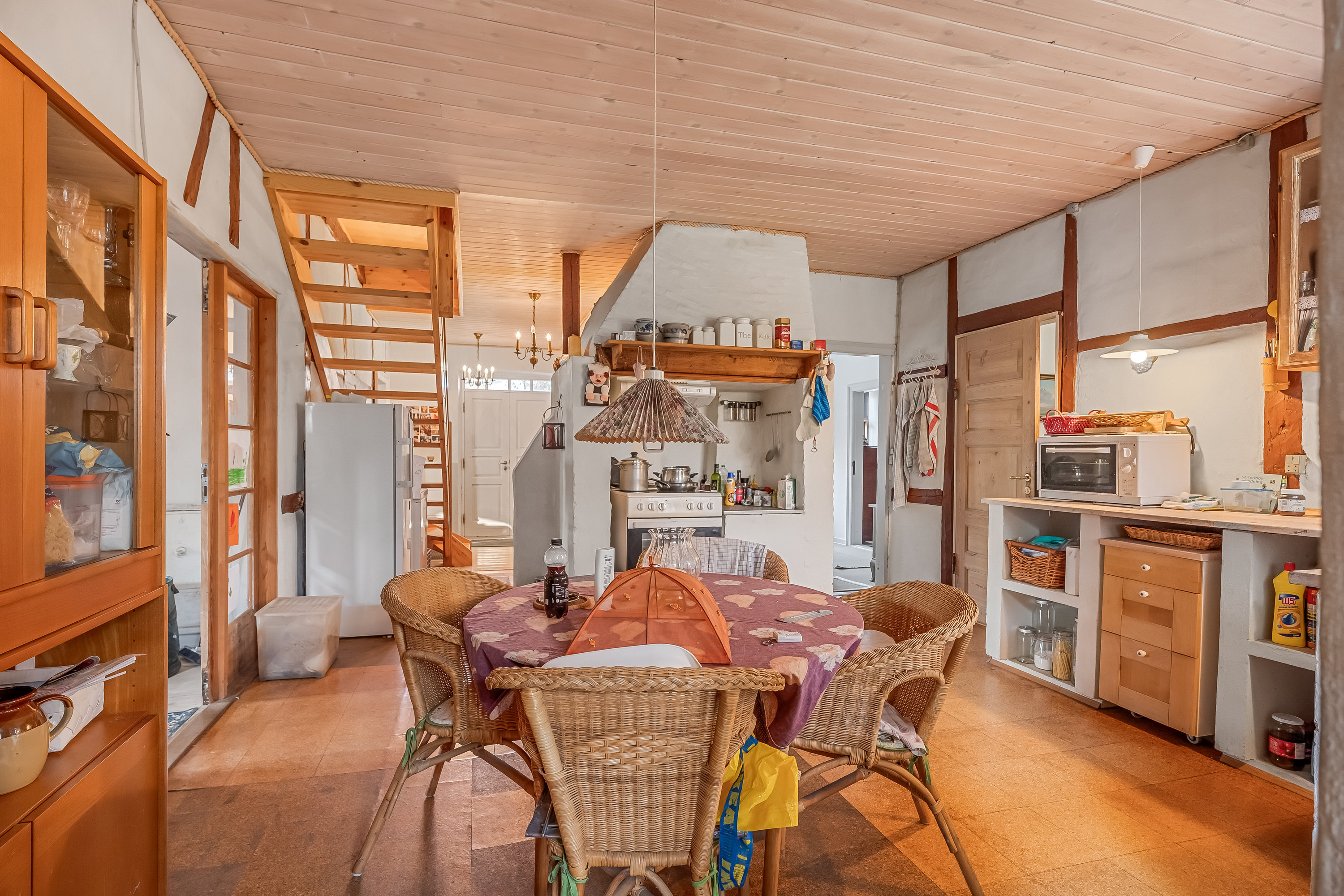 Fremhævet køkken billede i fuldskærmstilstand. Billede af Toftevej 134, Vindeby, 4913 Horslunde