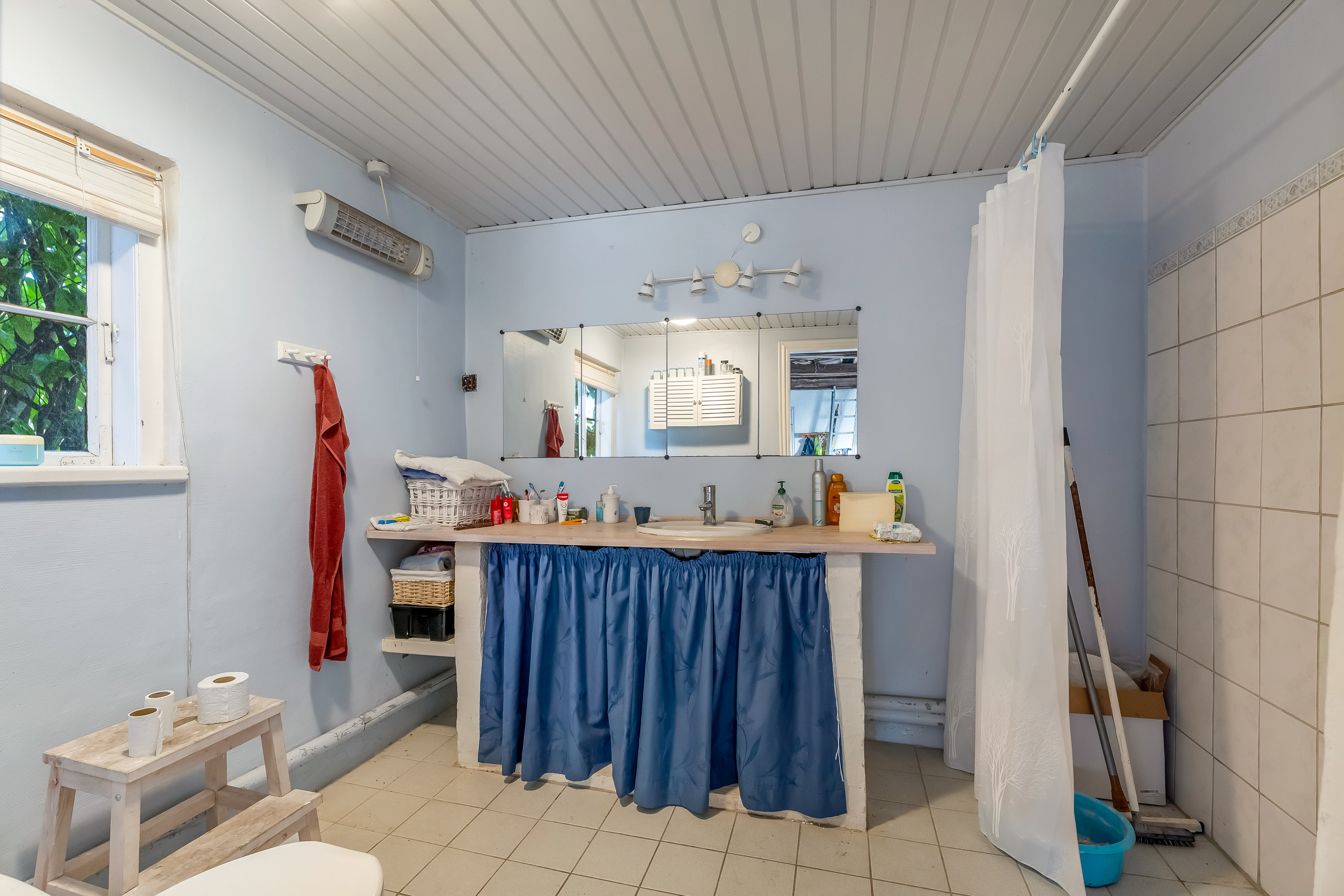 Fremhævet badeværelse billede i fuldskærmstilstand. Billede af Toftevej 134, Vindeby, 4913 Horslunde