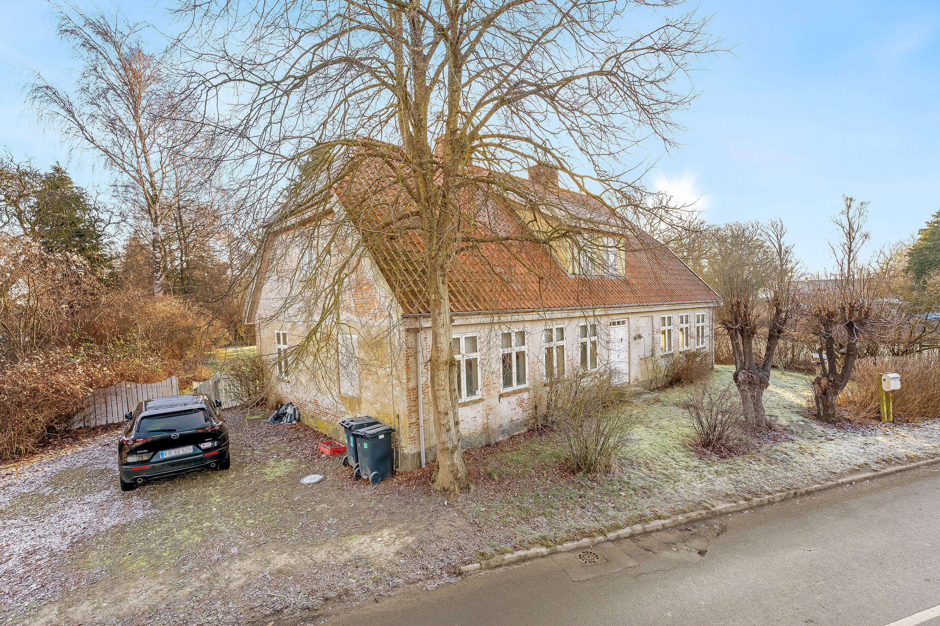 Fremhævet facade billede i fuldskærmstilstand. Billede af Toftevej 134, Vindeby, 4913 Horslunde