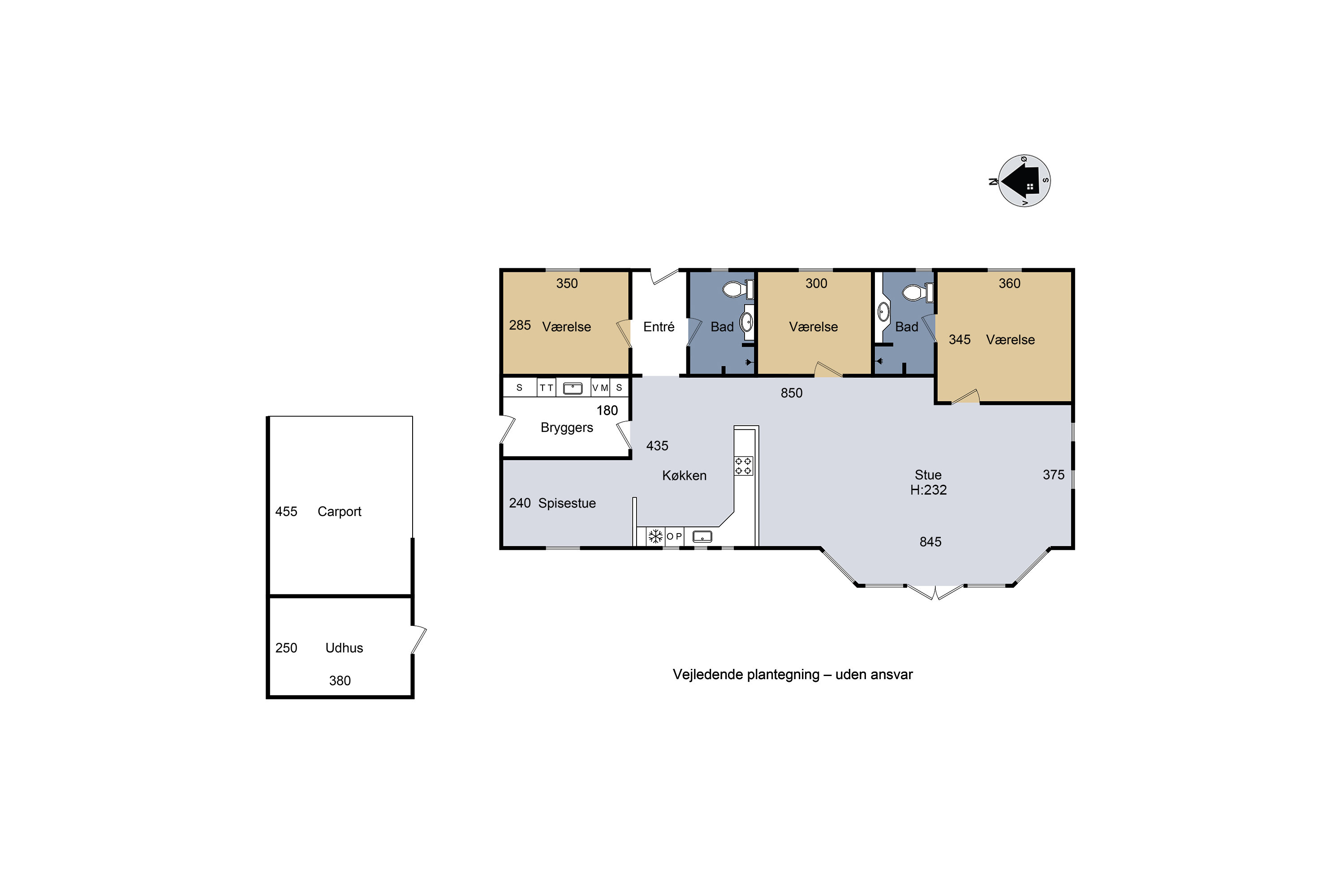 Plantegninger billede af Humlehaven 50, 4400 Kalundborg