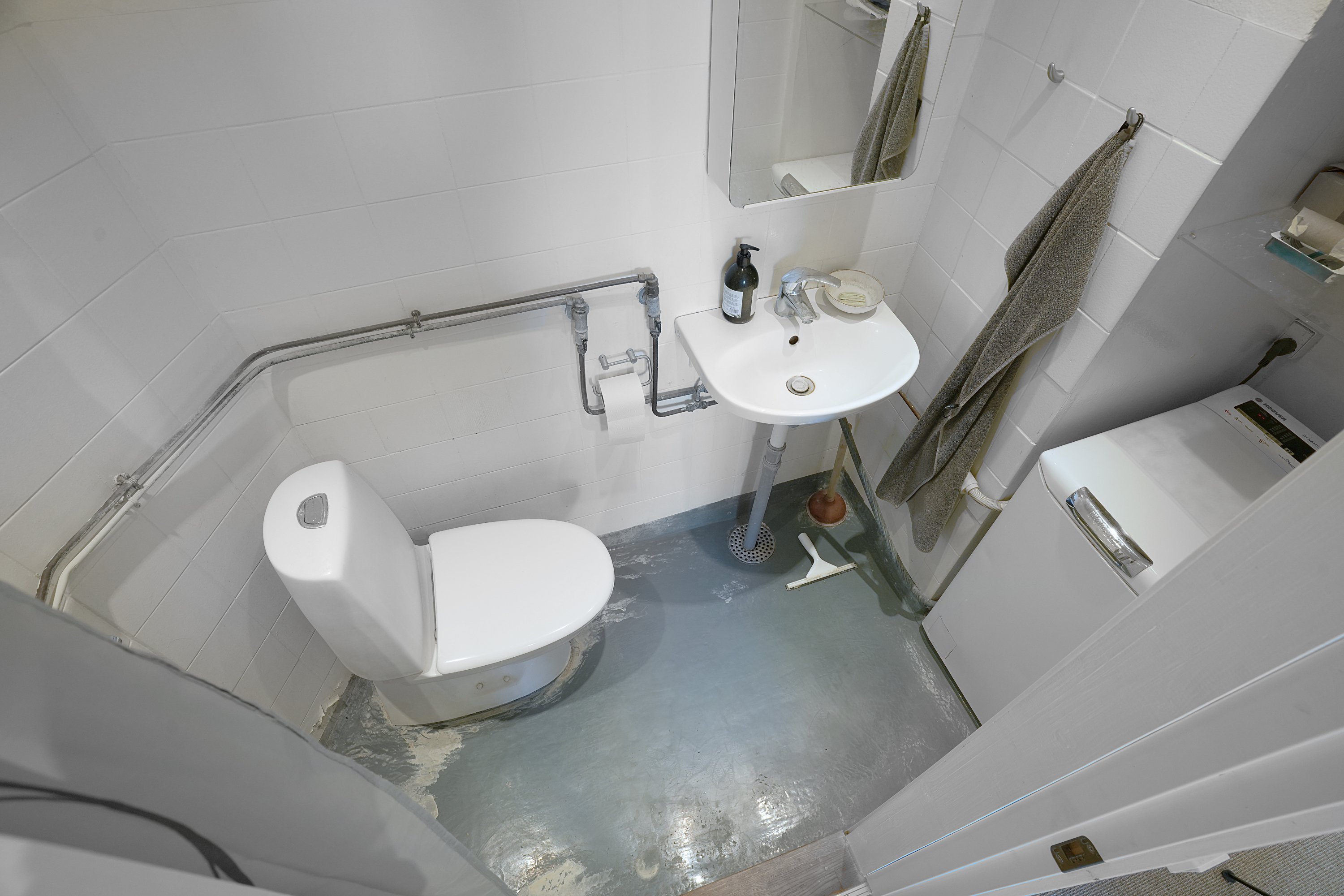 Fremhævet badeværelse billede i fuldskærmstilstand. Billede af Rådmandsgade 40A, 5. th., 2200 København N