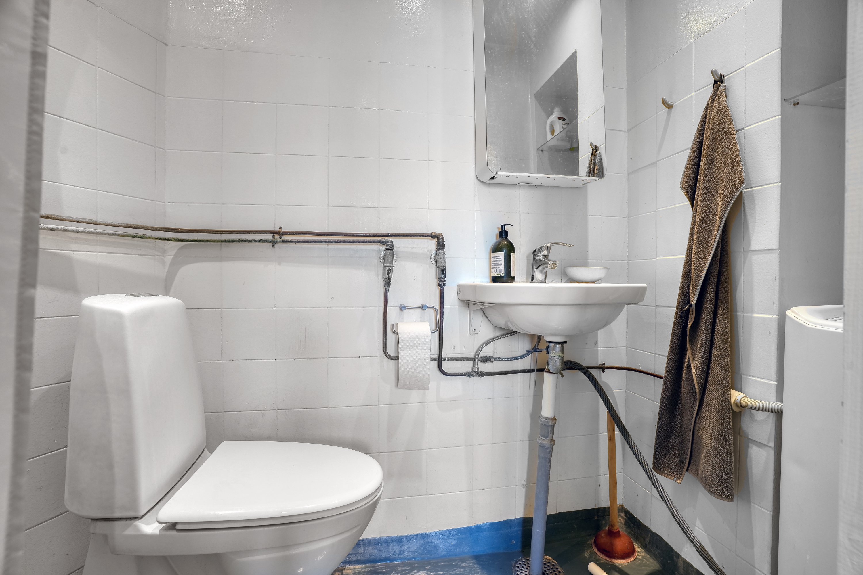 Fremhævet badeværelse billede i fuldskærmstilstand. Billede af Rådmandsgade 40A, 5. th., 2200 København N