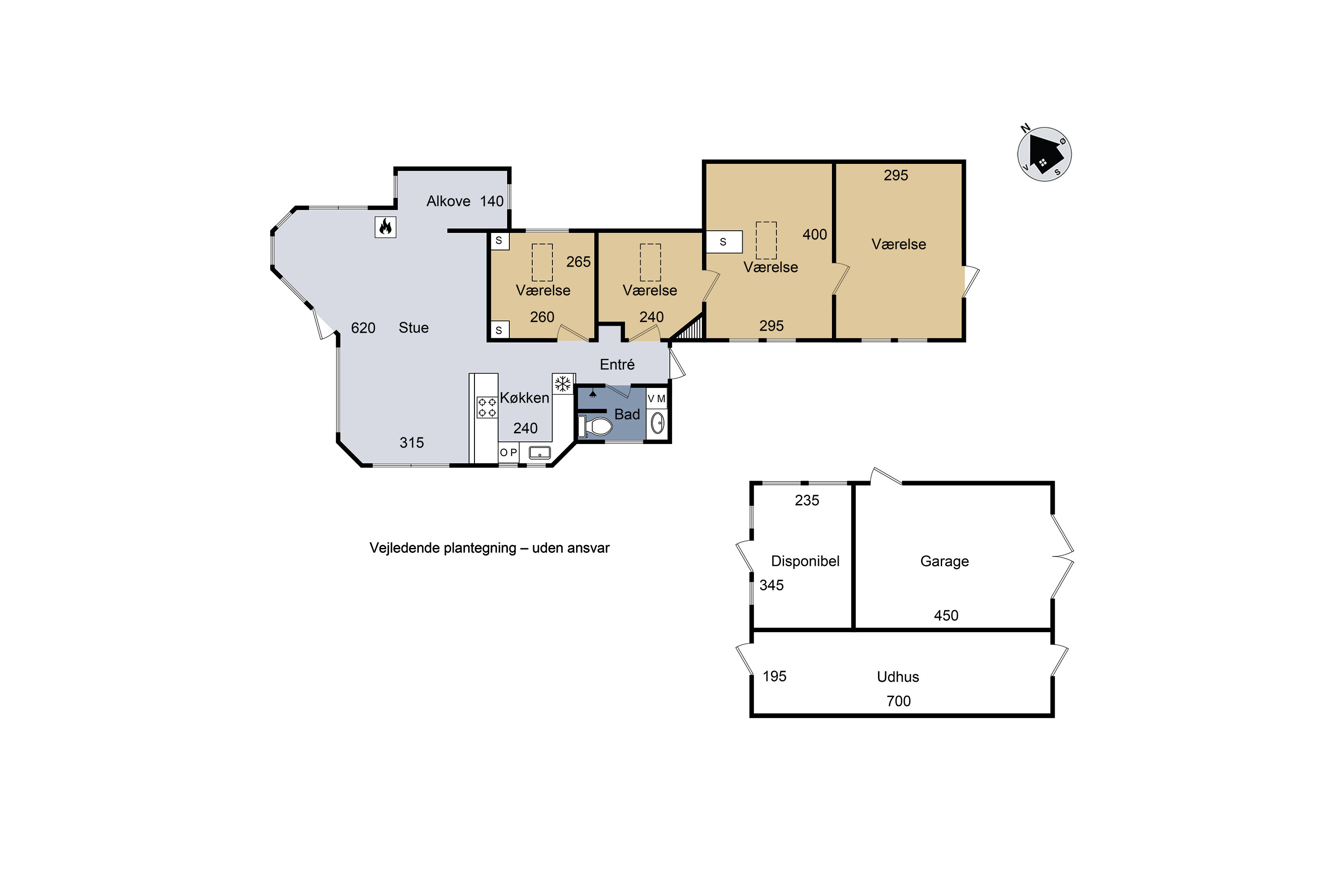 Plantegninger billede af Klyngestien 11, 4400 Kalundborg