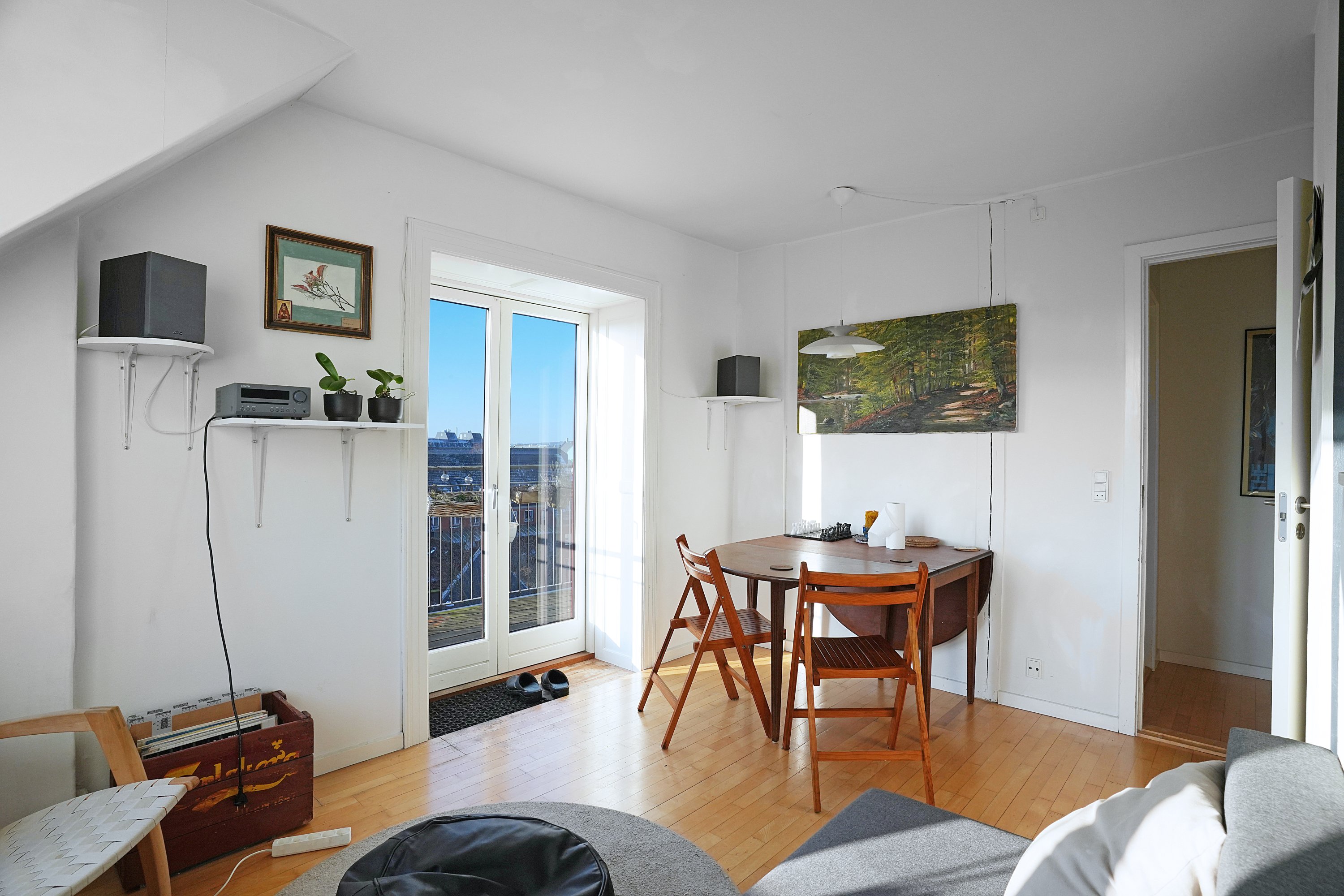 Fremhævet stue billede i fuldskærmstilstand. Billede af Rådmandsgade 40A, 5. th., 2200 København N