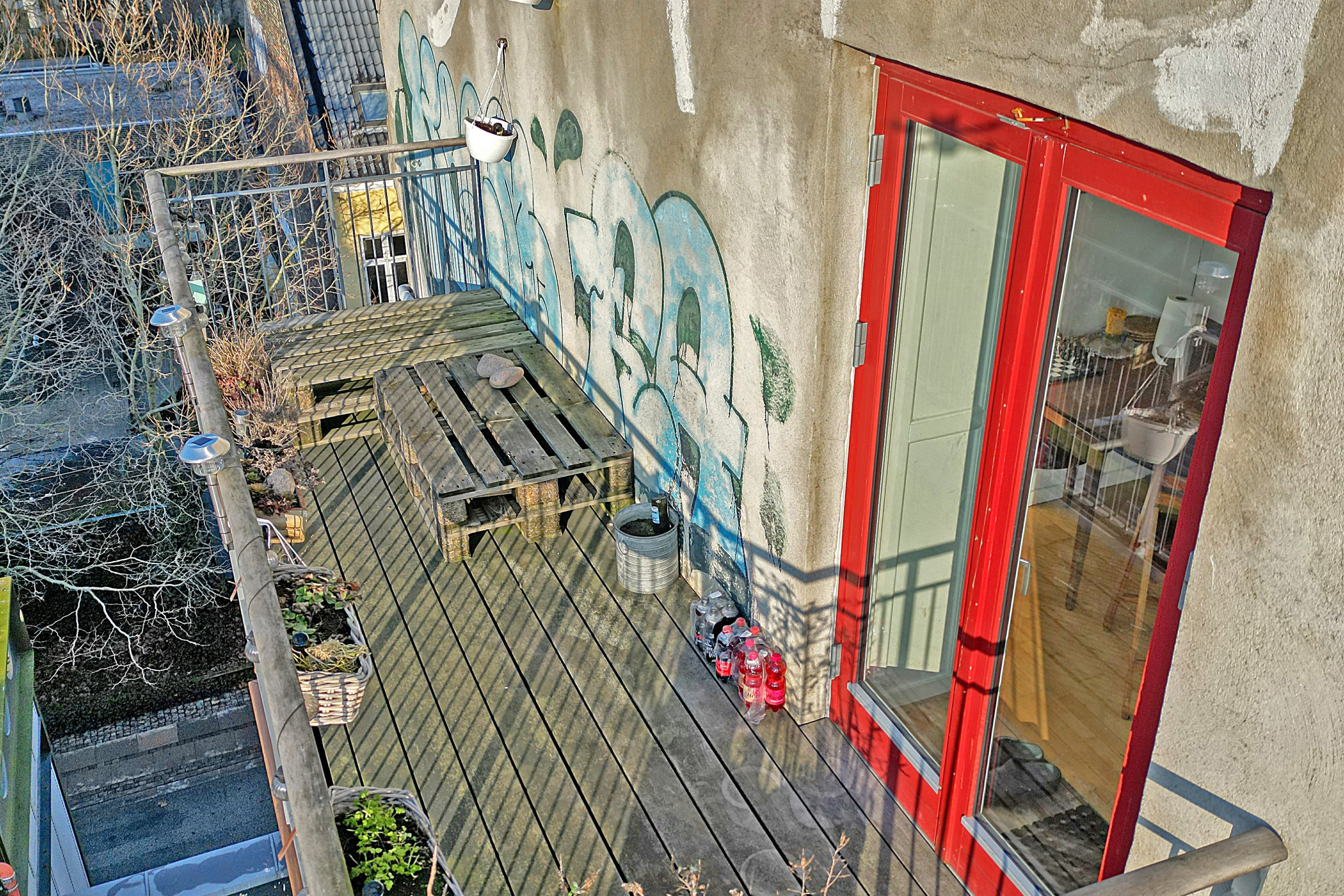 Fremhævet altan billede i fuldskærmstilstand. Billede af Rådmandsgade 40A, 5. th., 2200 København N