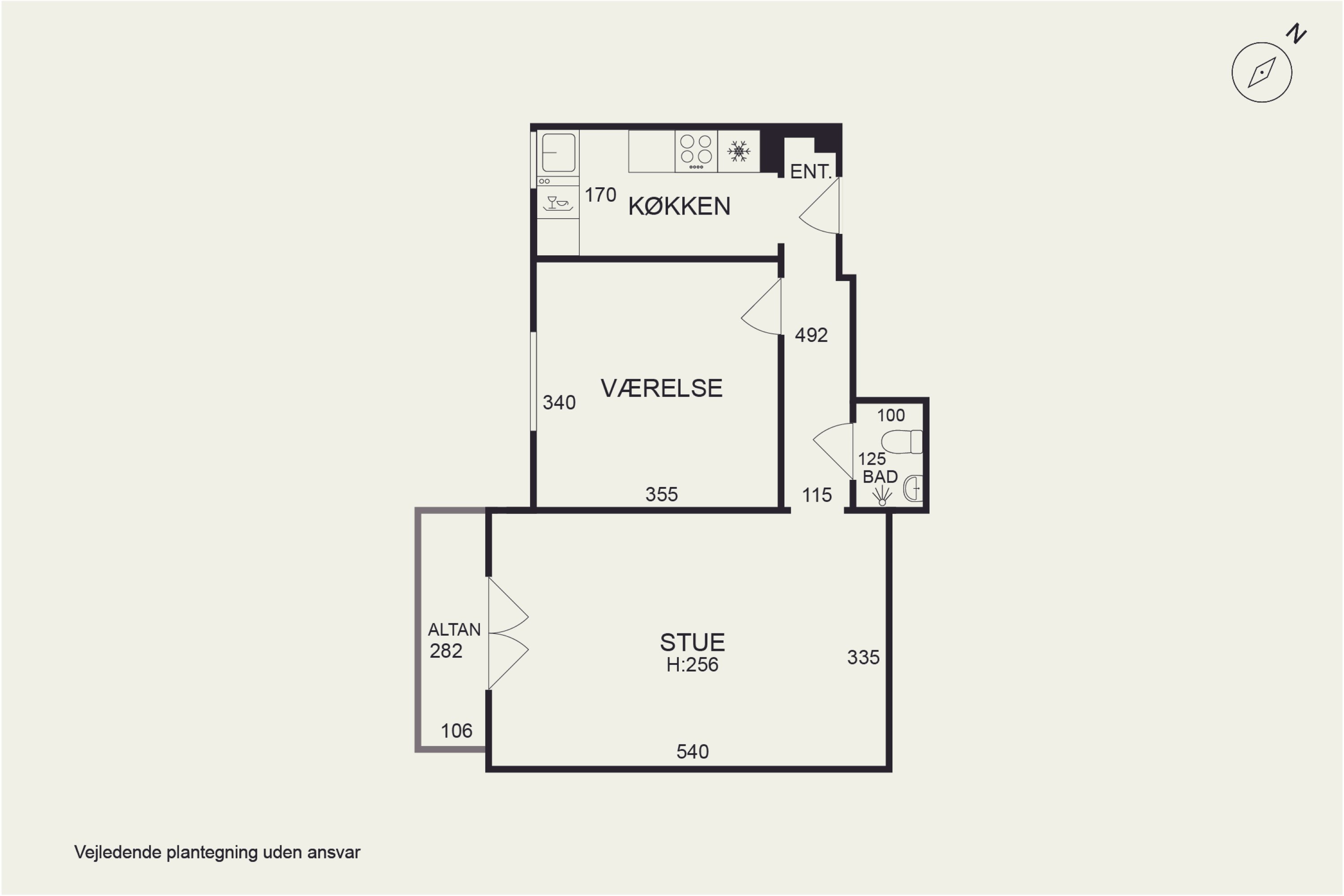 Plantegninger billede af Tartinisvej 32, 3. 2., 2450 København SV